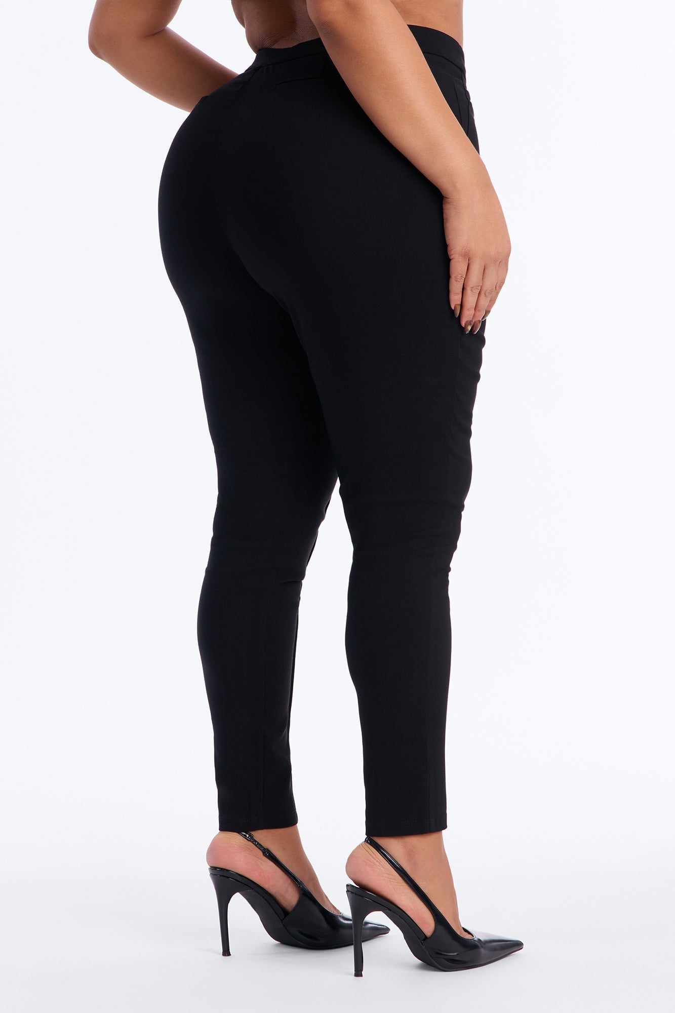 Raise The Bar Skinny Trouser - Black