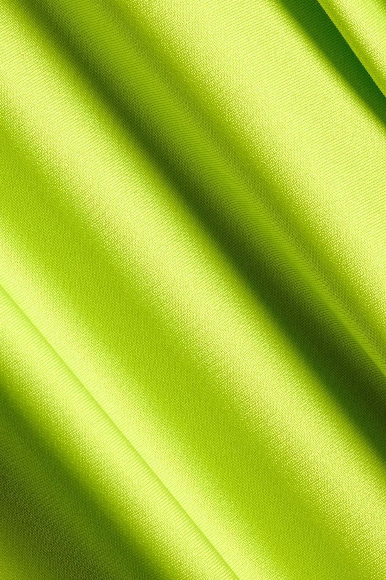 AirSculpt™ 3″ Mesh Contrast Sports Biker Short - Chartreuse
