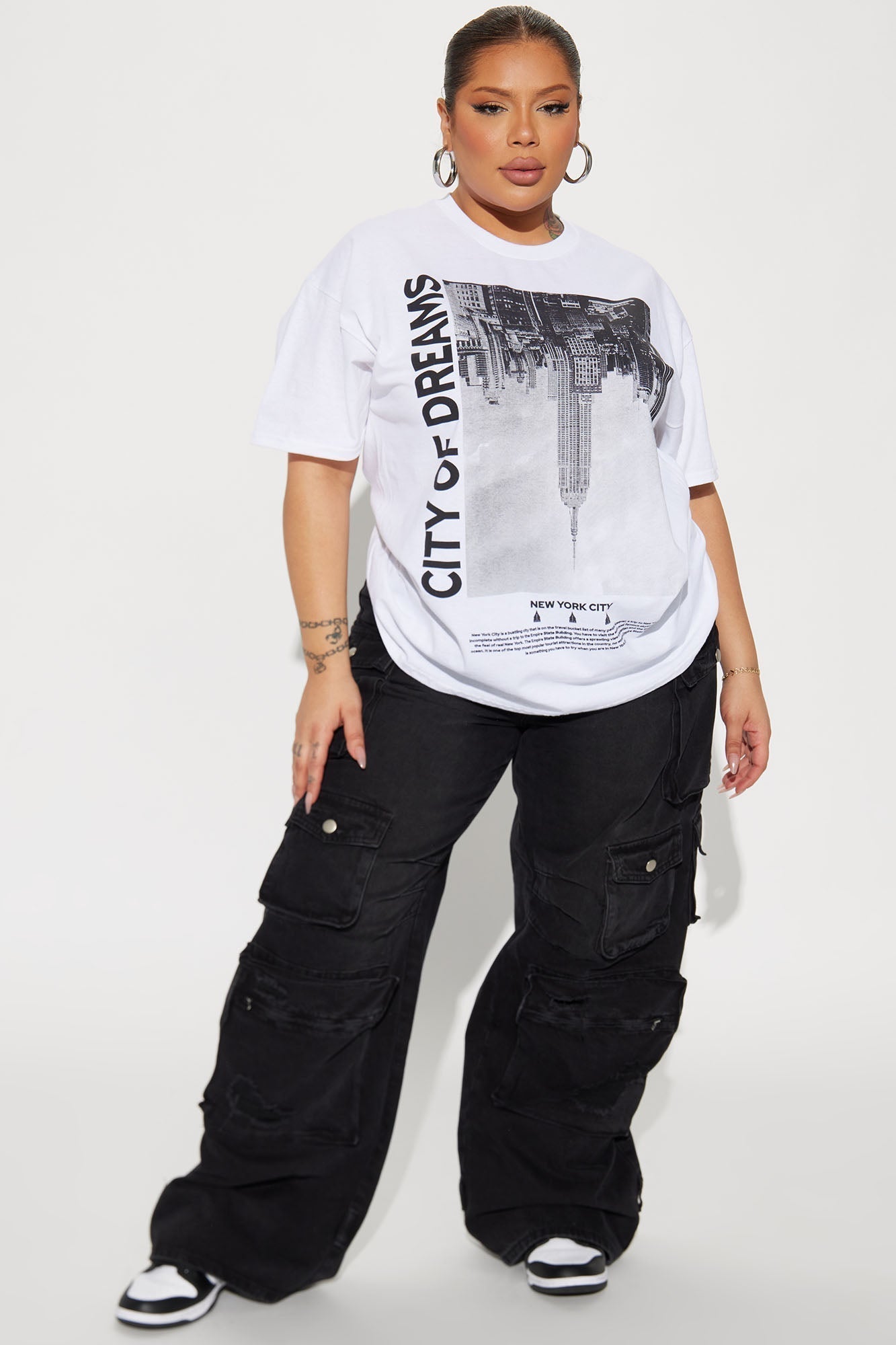 City Of Dreams NY Graphic Tshirt - White