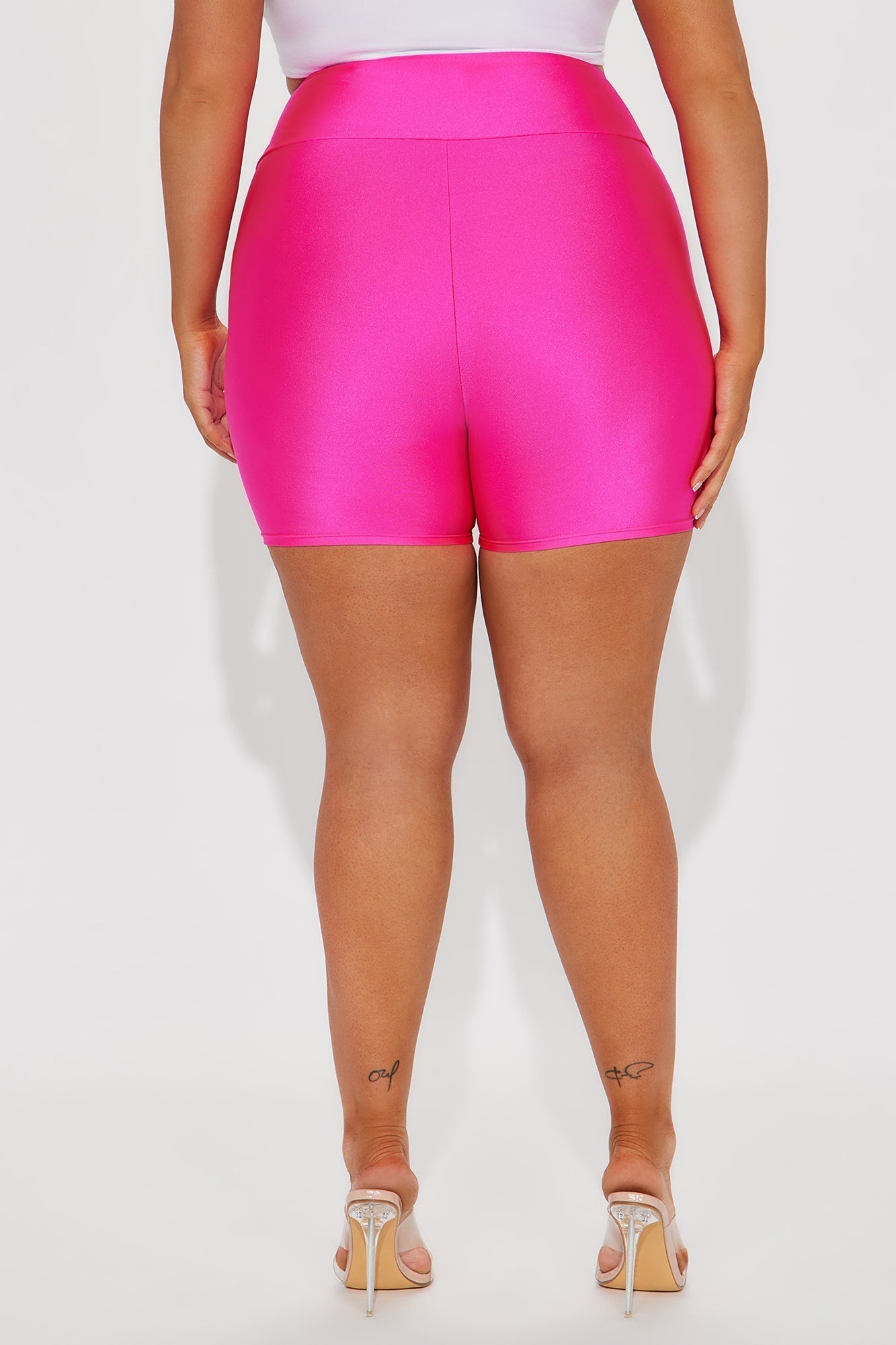 Work It Girl Bike Short - Fuchsia