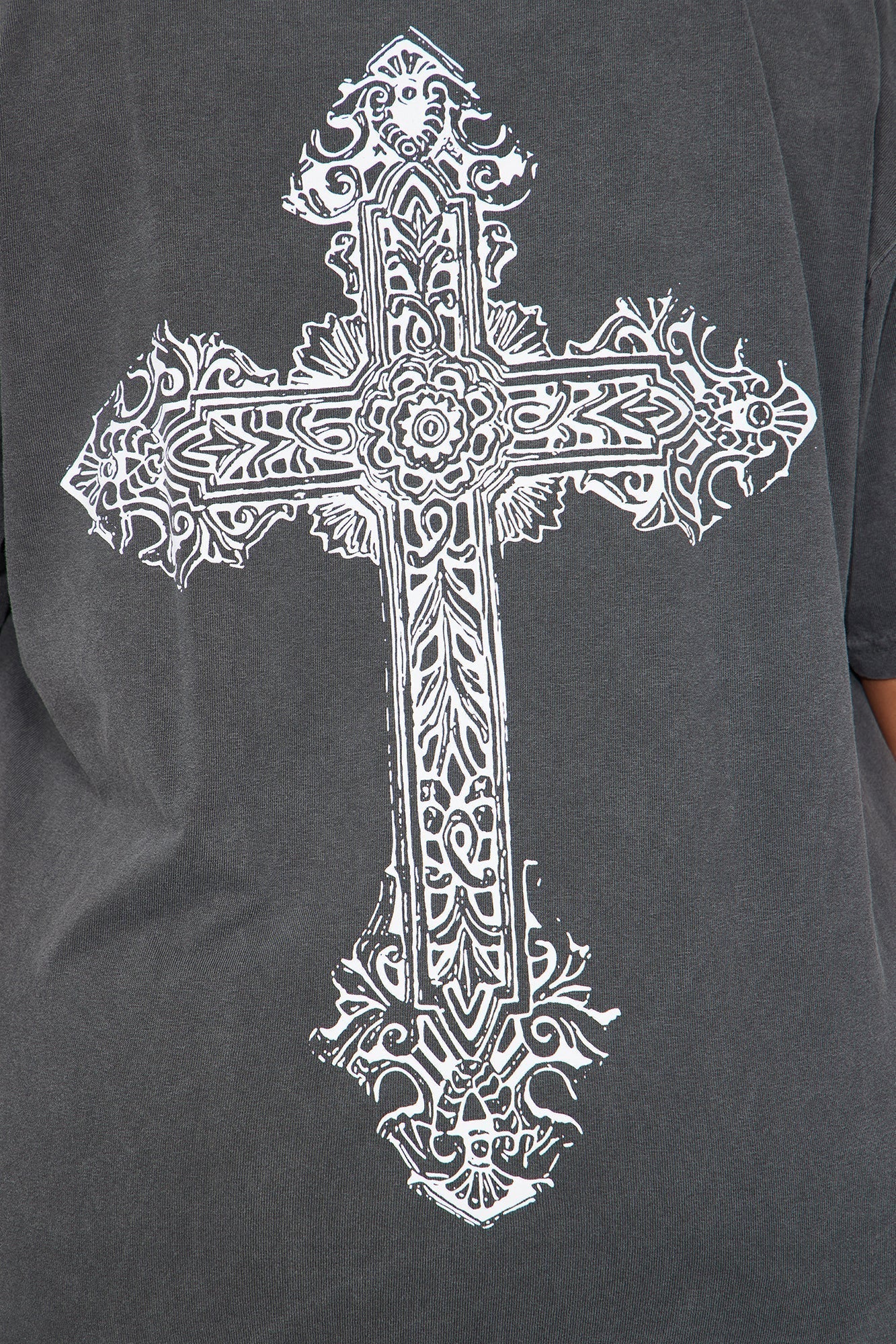 God's Plan Over Mine Washed Tee - Black Wash