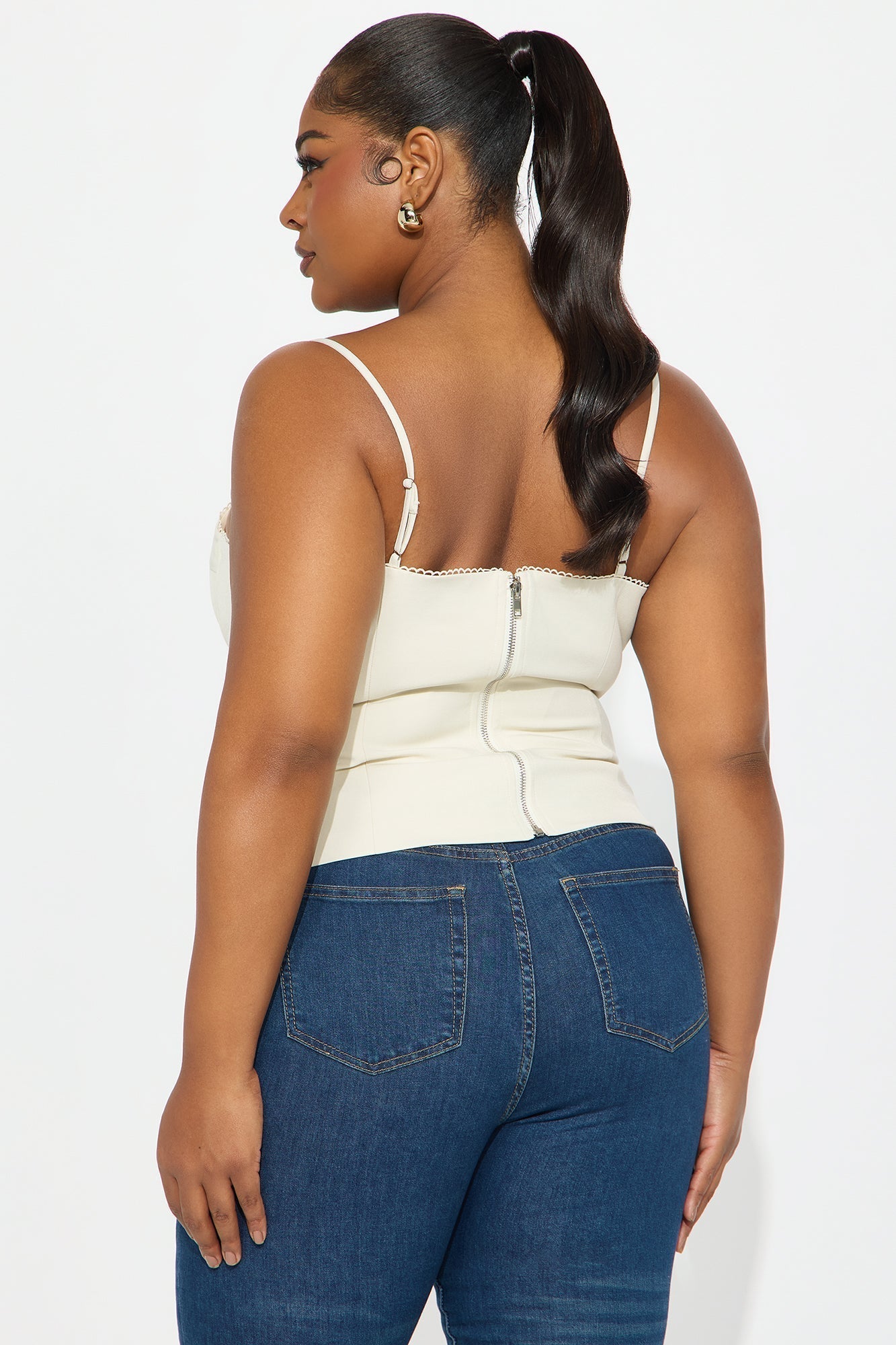 Feeling Cute Cami Top - Cream