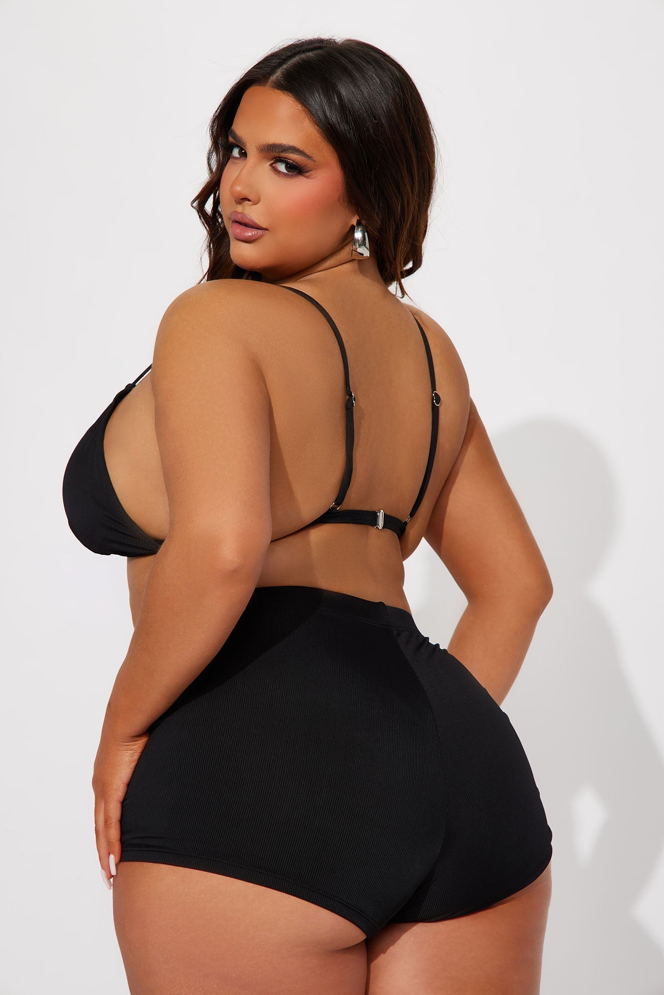 Leilani 2 Piece Short Bikini - Black