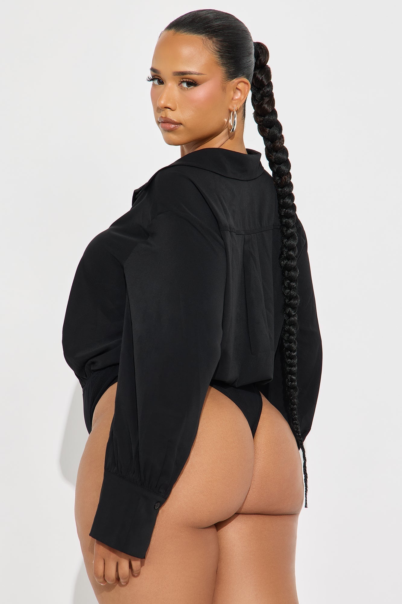 Hustle In Silence Bodysuit - Black