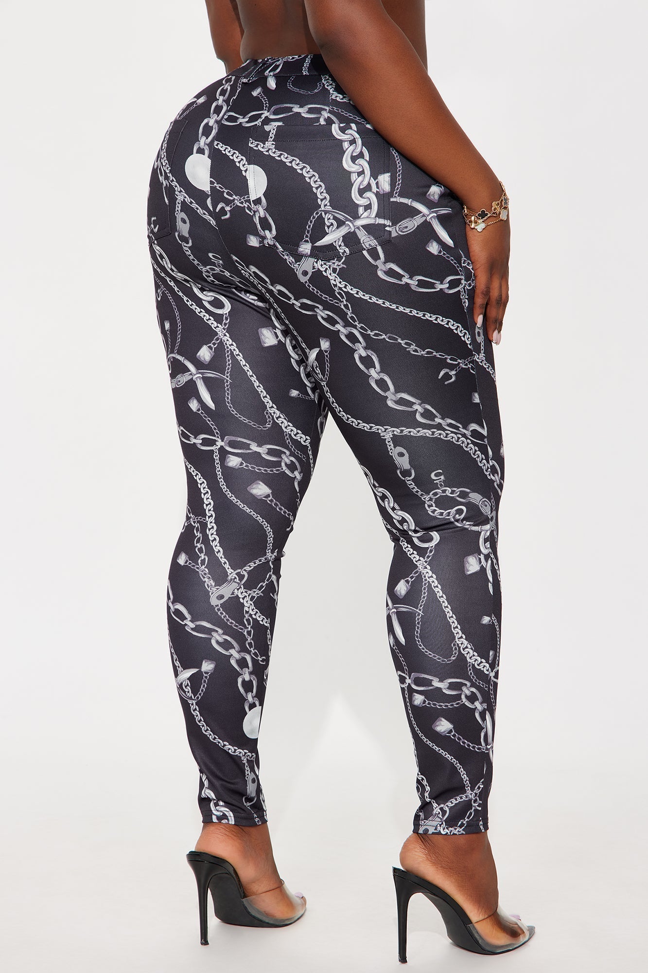 Vibe Queen Skinny Pant 29 - Black/combo