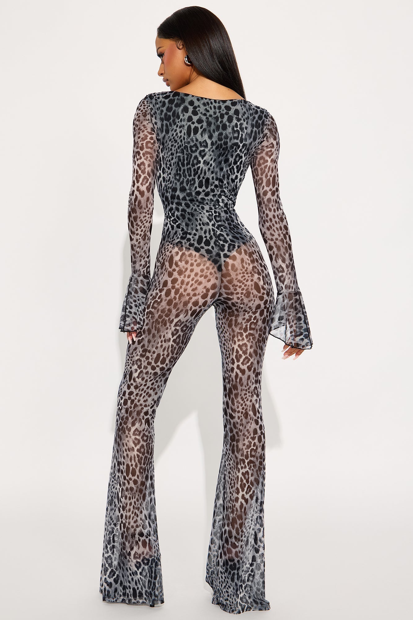 Prowler Mesh Jumpsuit - Grey/combo