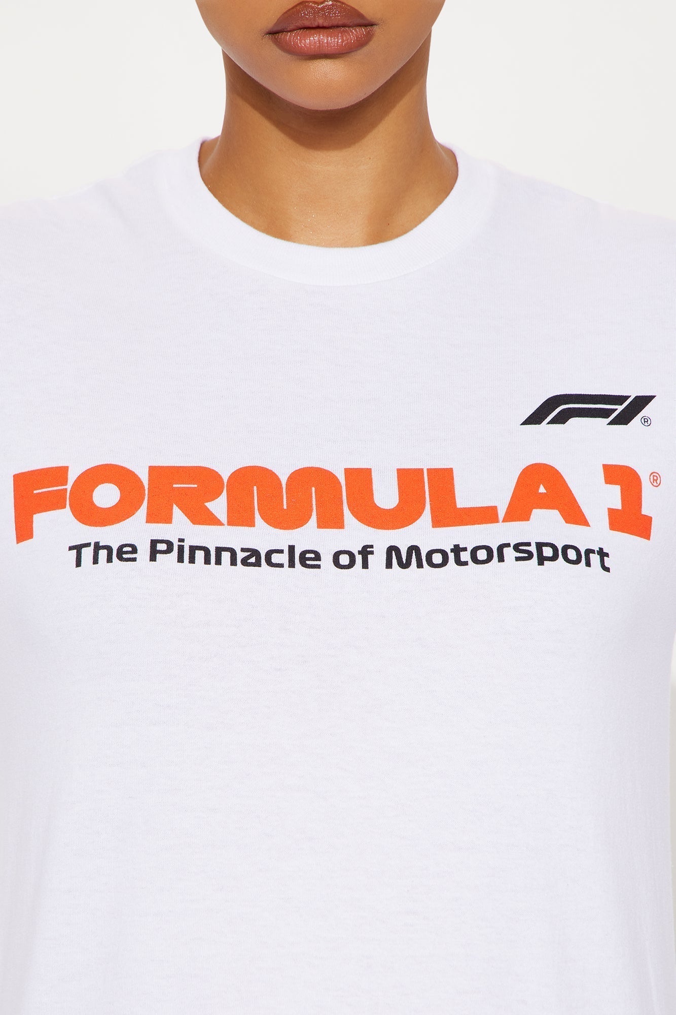 F1 Front and Back Tee - White