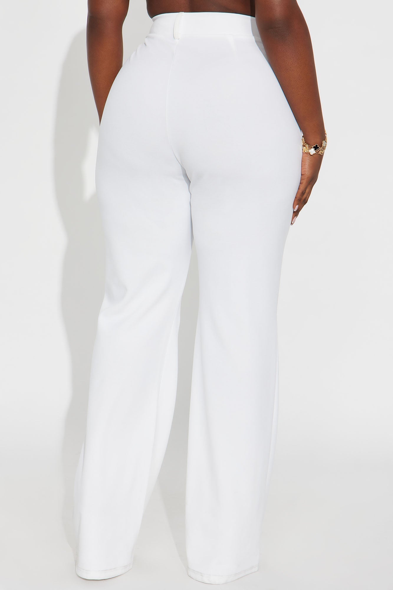 Tall Heidi Wide Leg Trouser Pant - Ivory