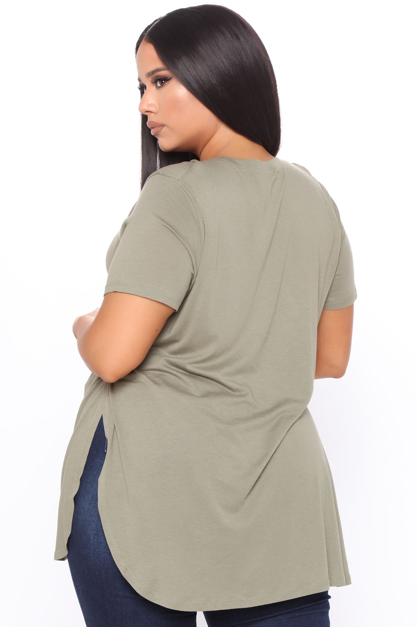 Laid Back Tee - Olive