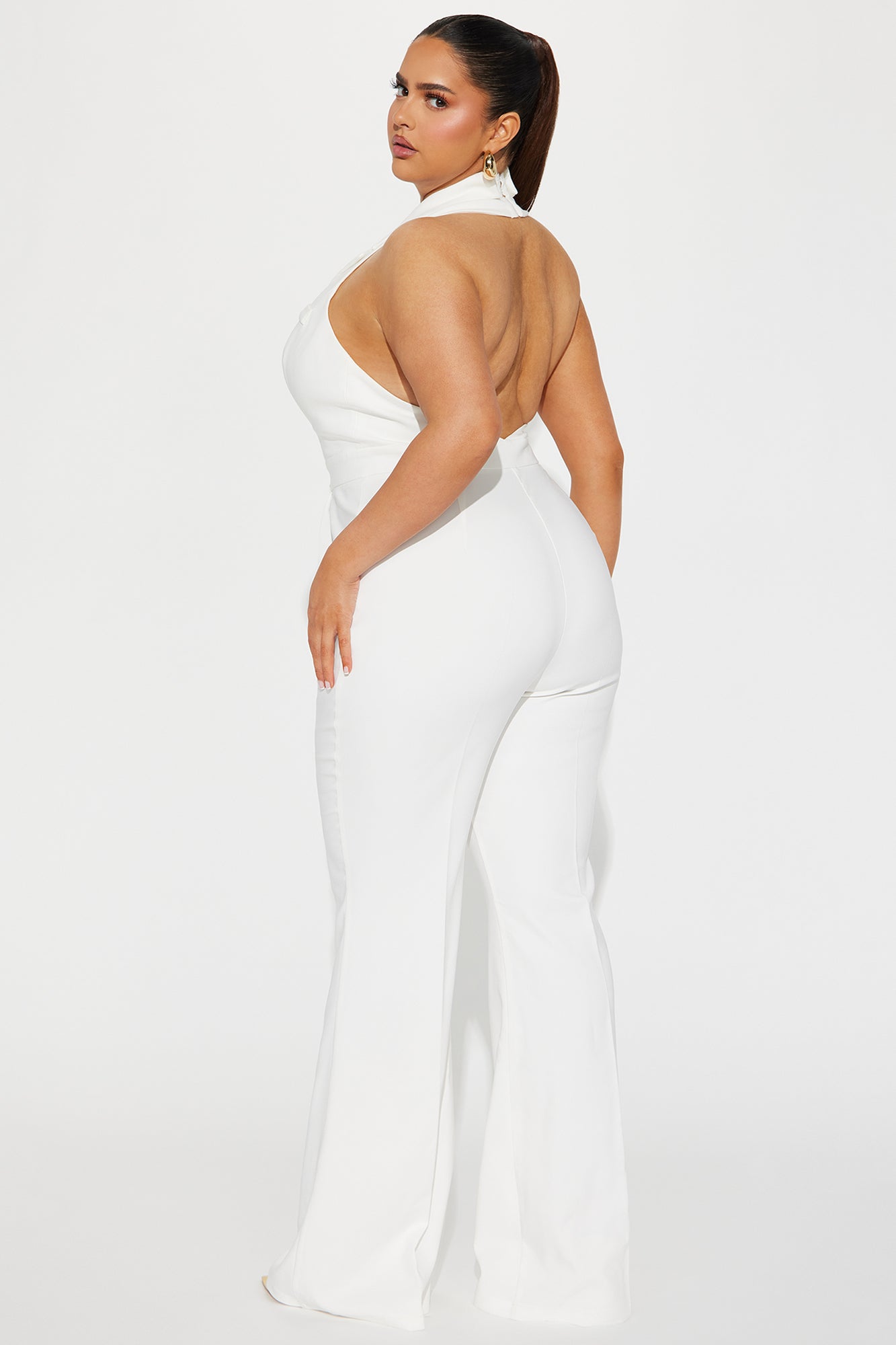 Class Act Jumpsuit - White