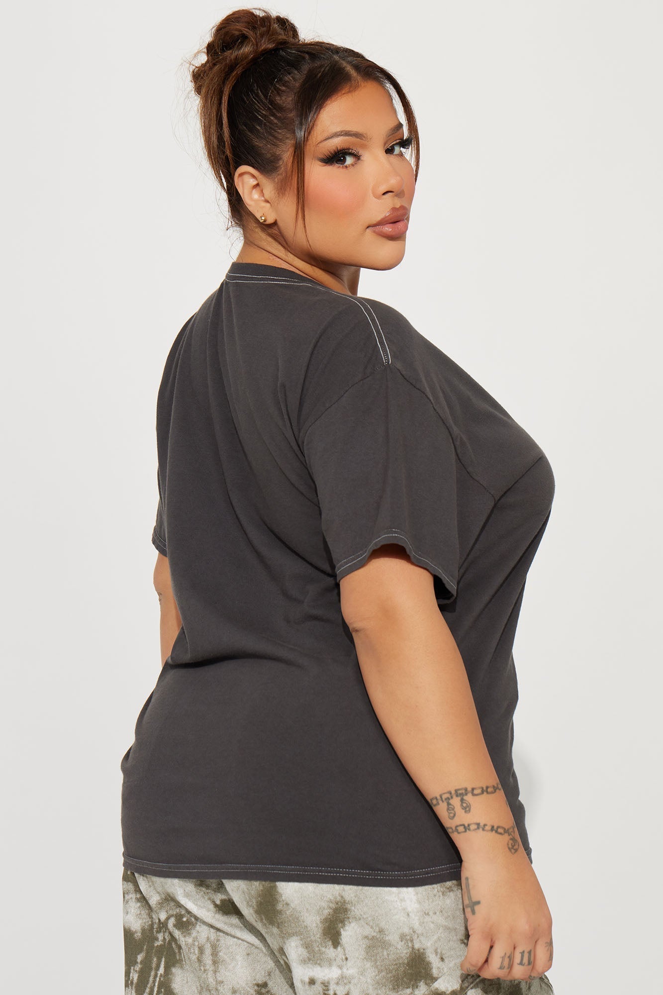 Diana Ross Washed Tshirt - Black Wash