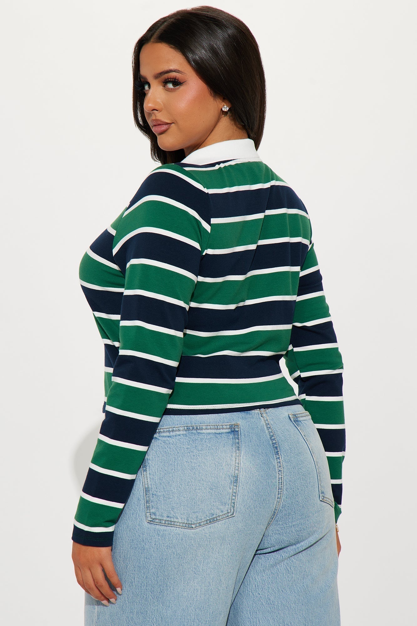 No Drama Club Polo Shirt - Green/combo