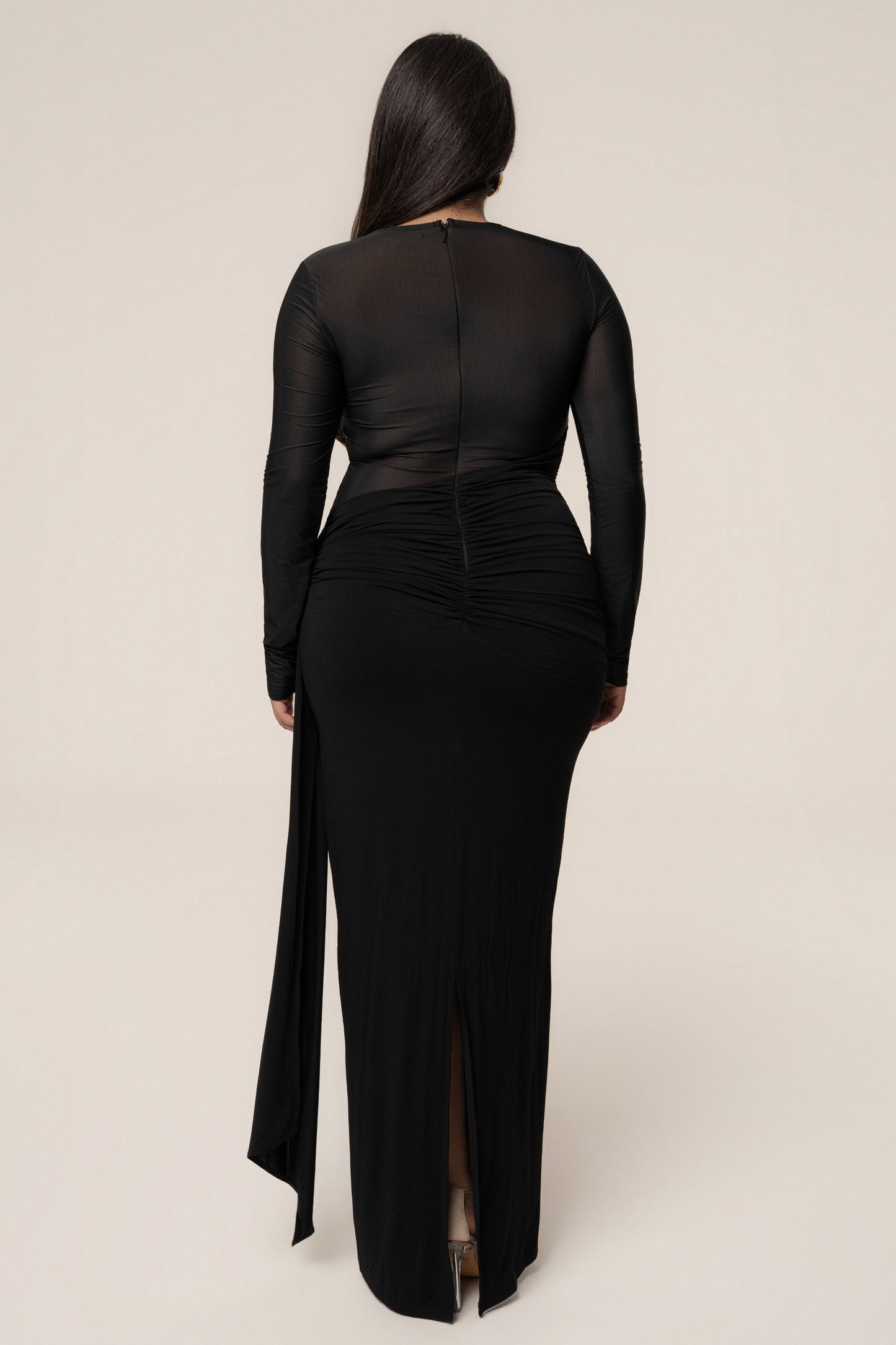 Black Halo Hour Maxi Dress