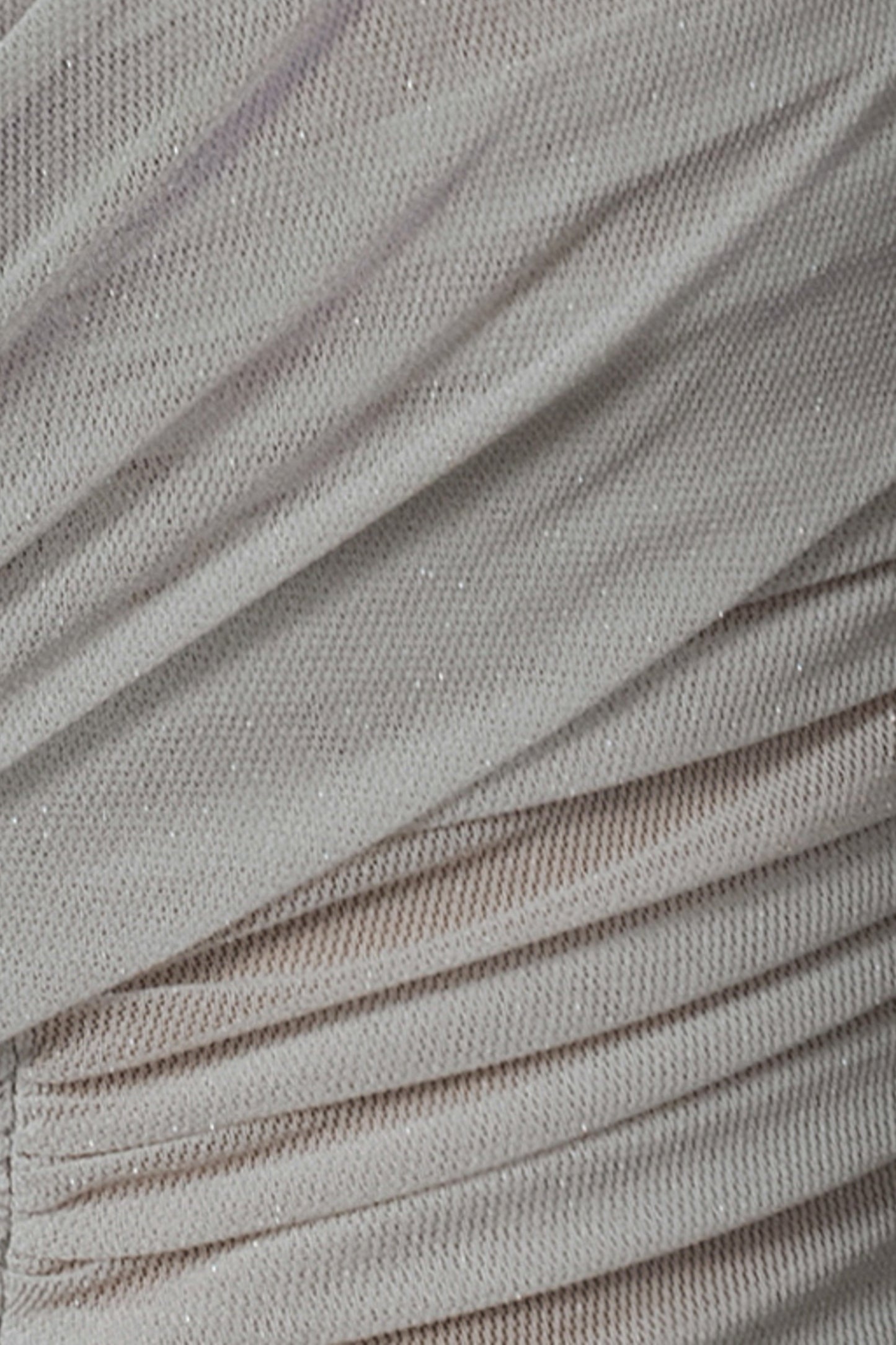 Ivory Catalina Lurex Knit Maxi Dress