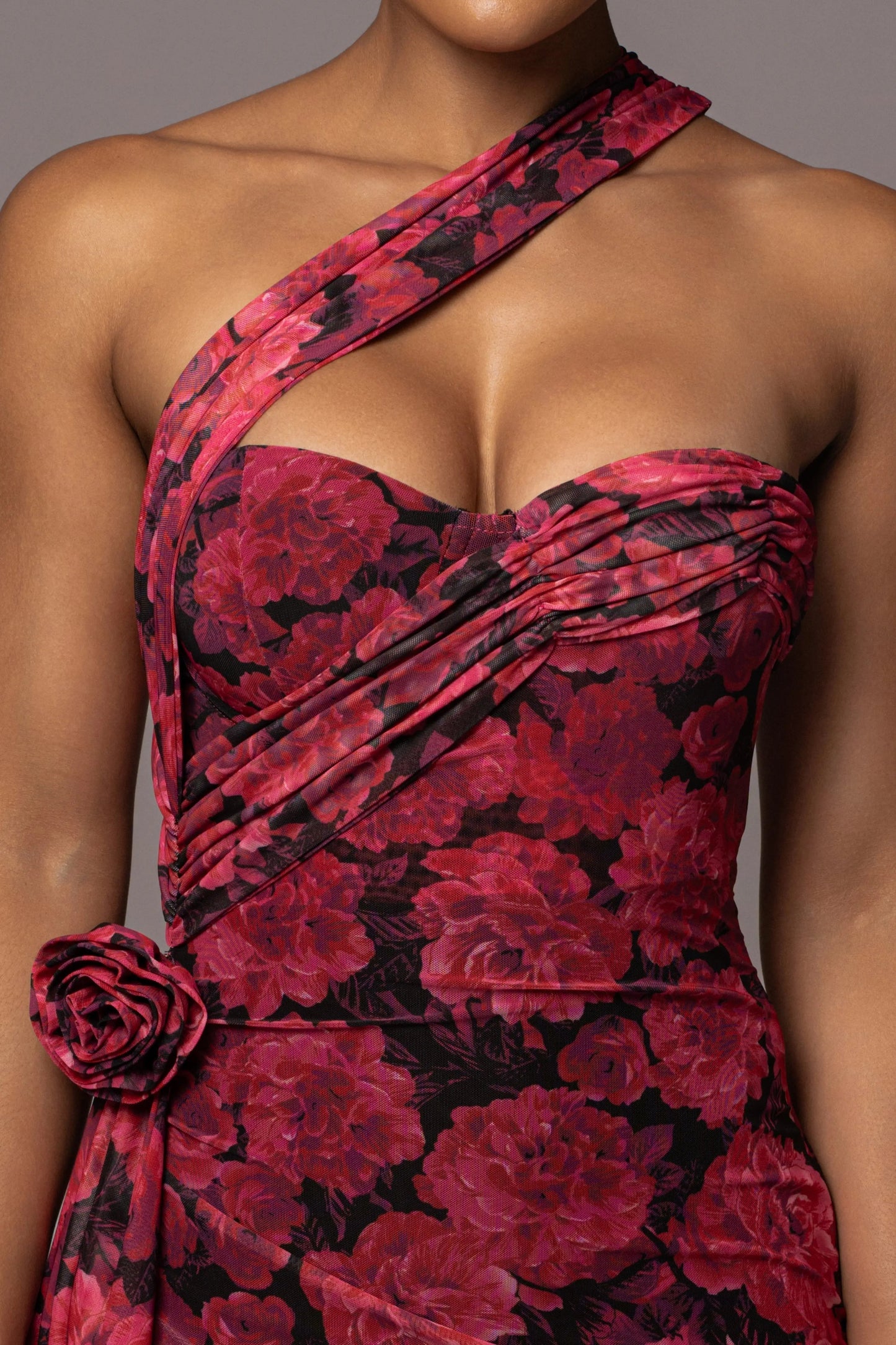 Pink Floral Villa Rosa Maxi Dress
