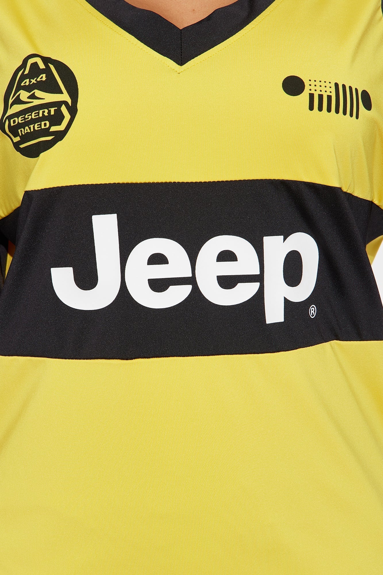 Jeep Wrangler Jersey Tee - Yellow