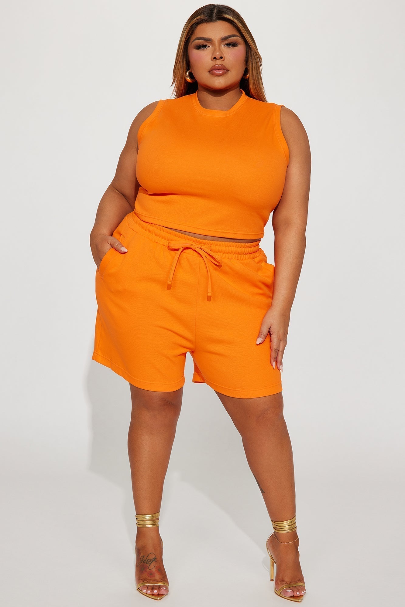 Casual Days Lounge Short - Orange