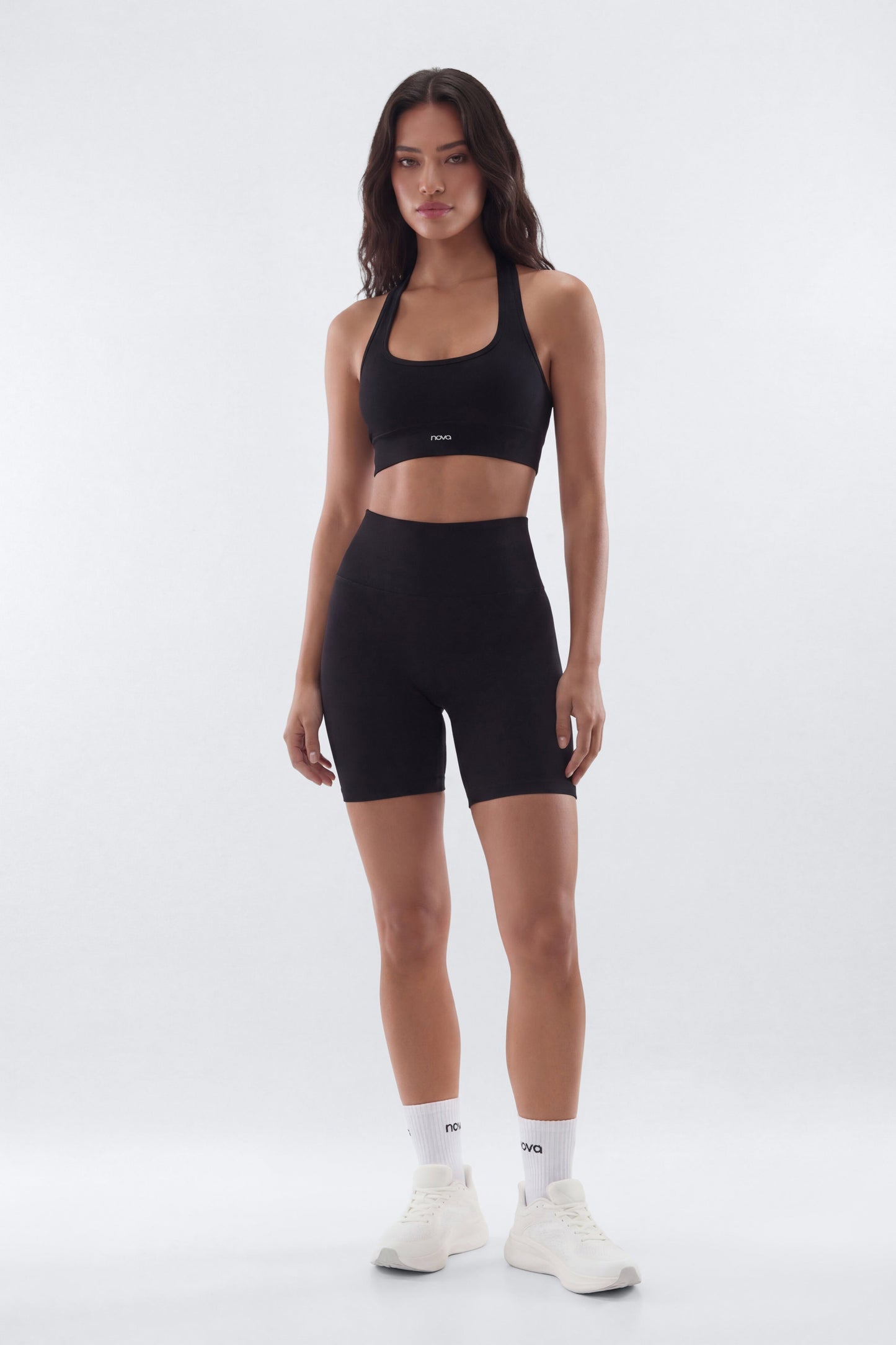 SeamlessLift™ 5″ High Rise Biker Short - Black