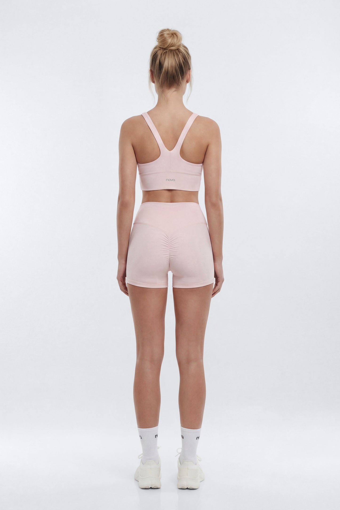 CloudForm™ 3″ Invisible Scrunch Biker Short - Pink