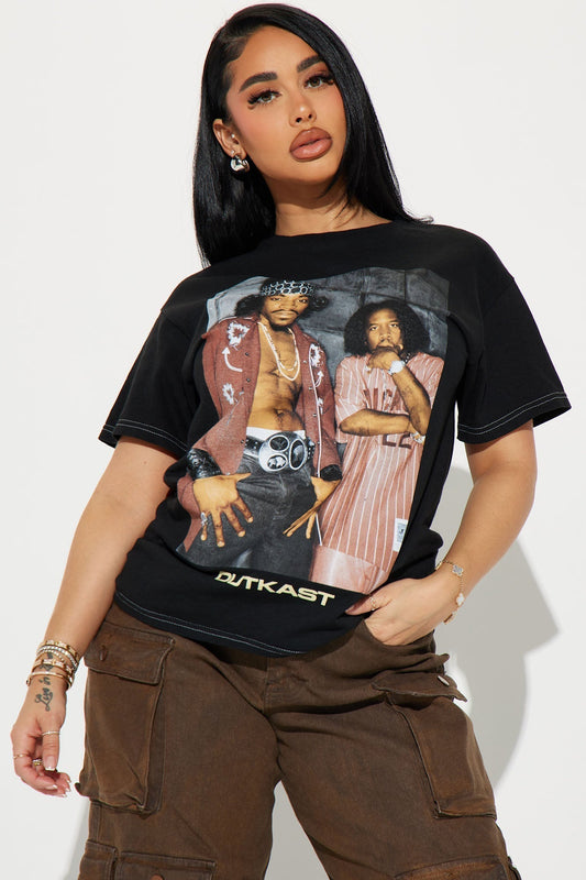 Outkast So Fresh Graphic Tee - Black Wash