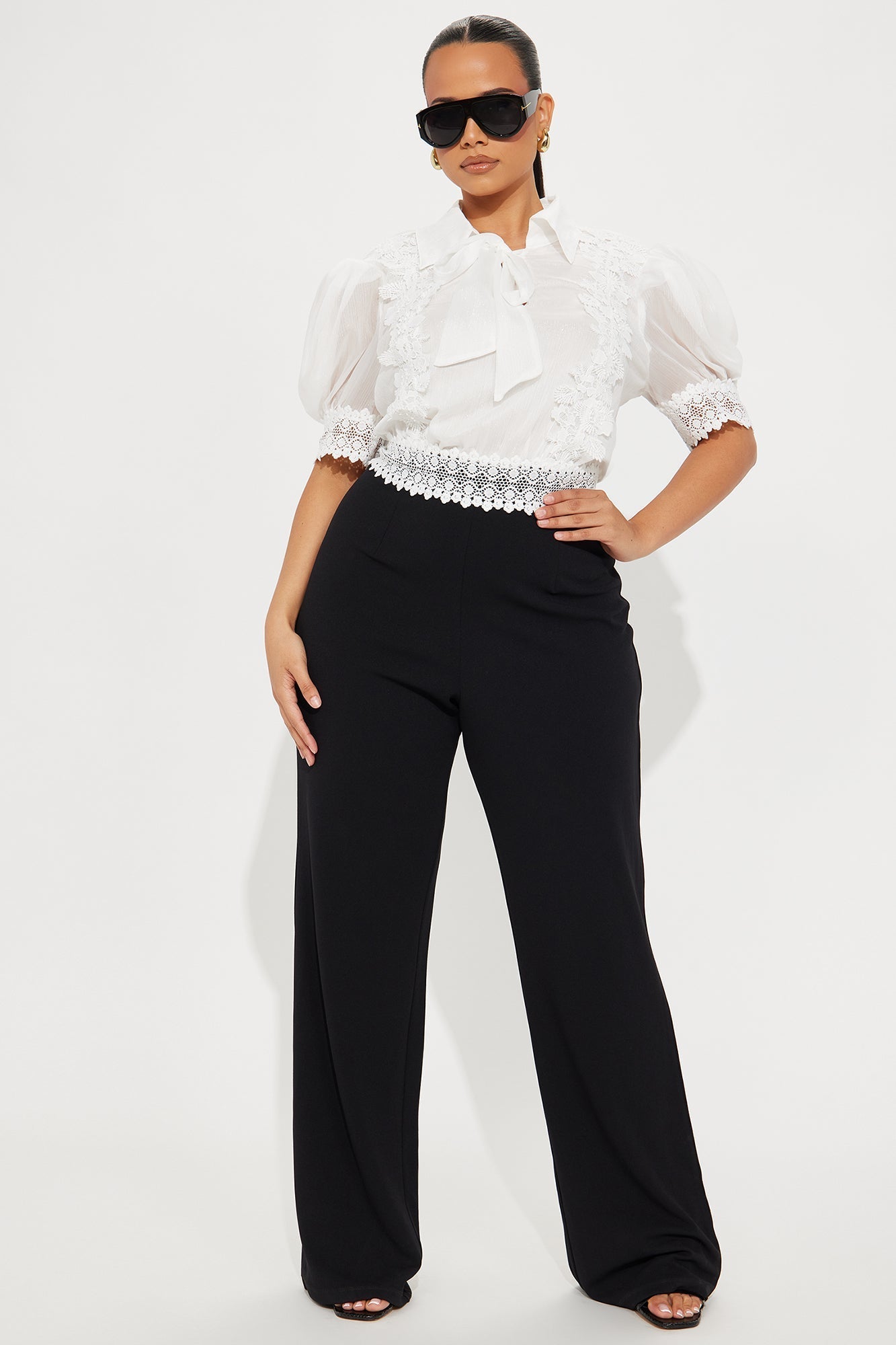 I Always Mean Business Jumpsuit - Black