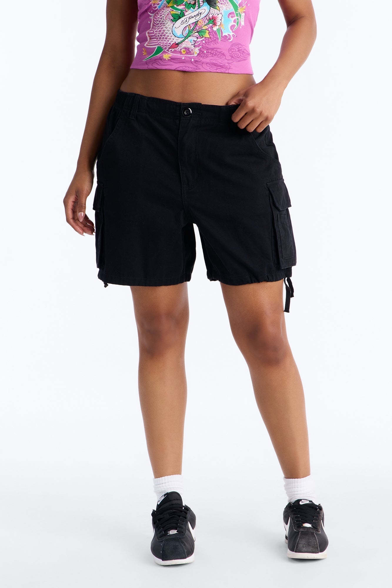A Classic Favorite Bermuda Short - Black
