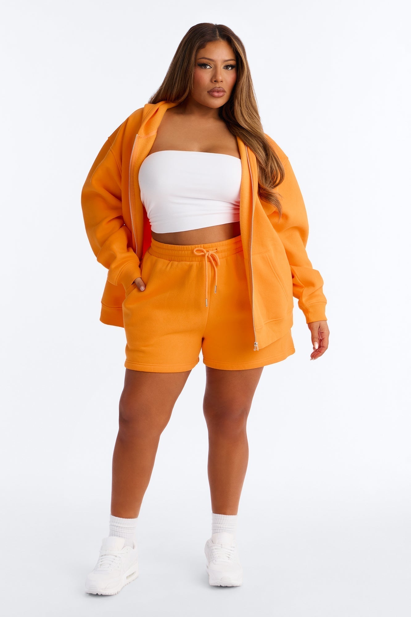 Play No Games Sweatshorts - Orange