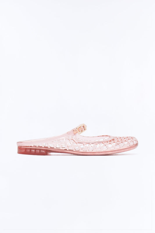 Apricot Jelly Flats - Nude