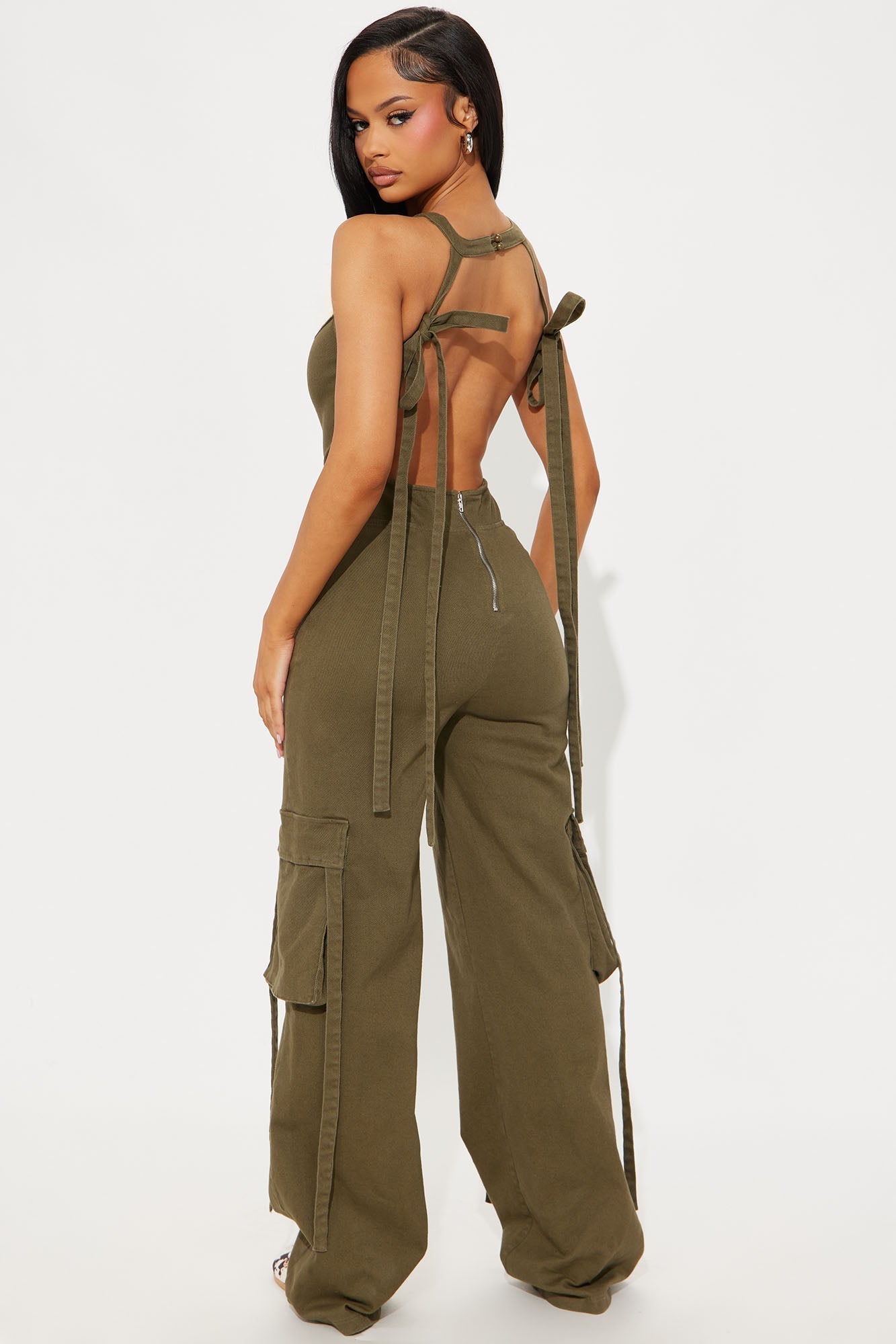 Daring Jumpsuit - Olive