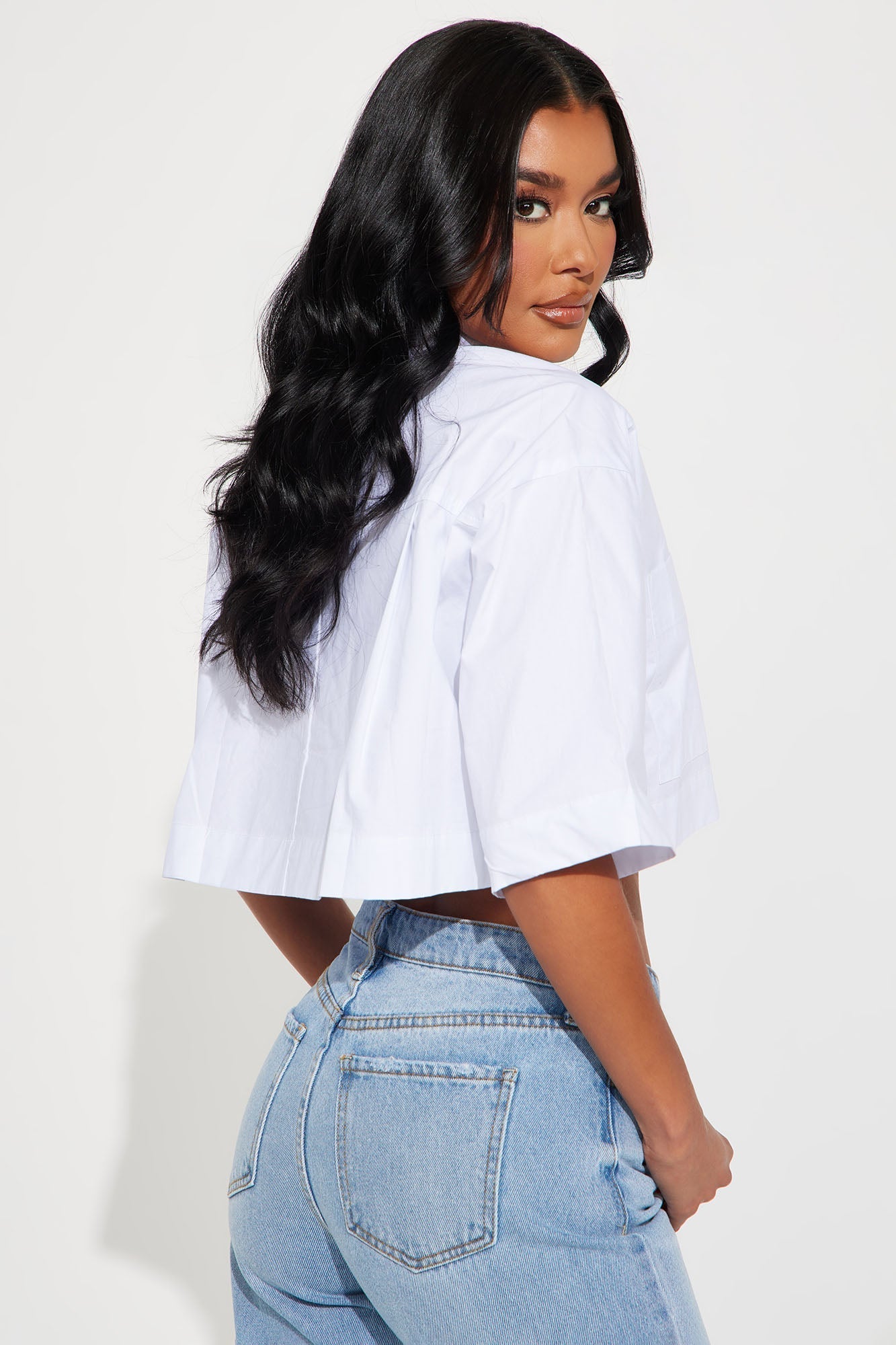 Busy Weekends Poplin Shirt - White