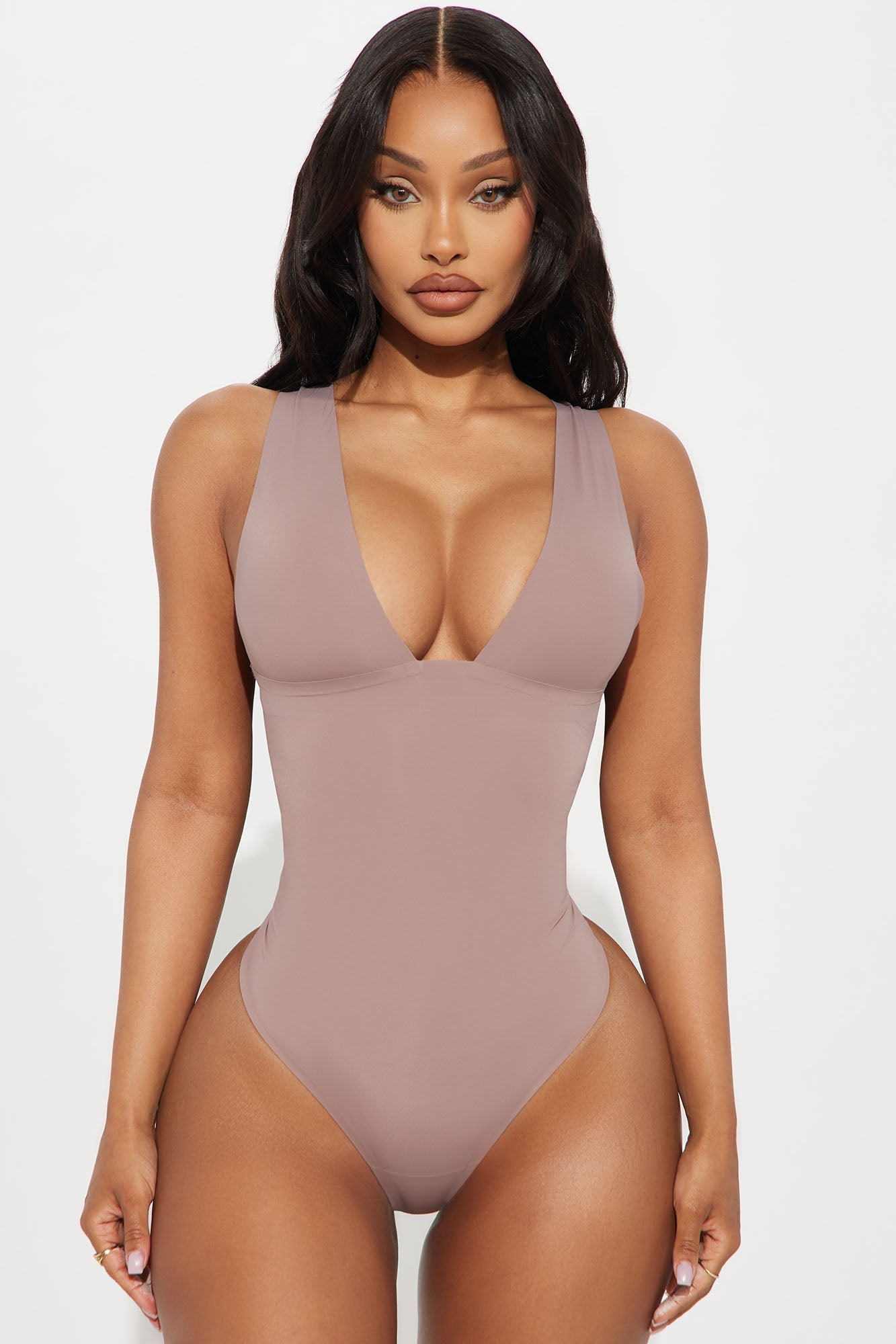 Moxie Seamless Bodysuit - Mocha