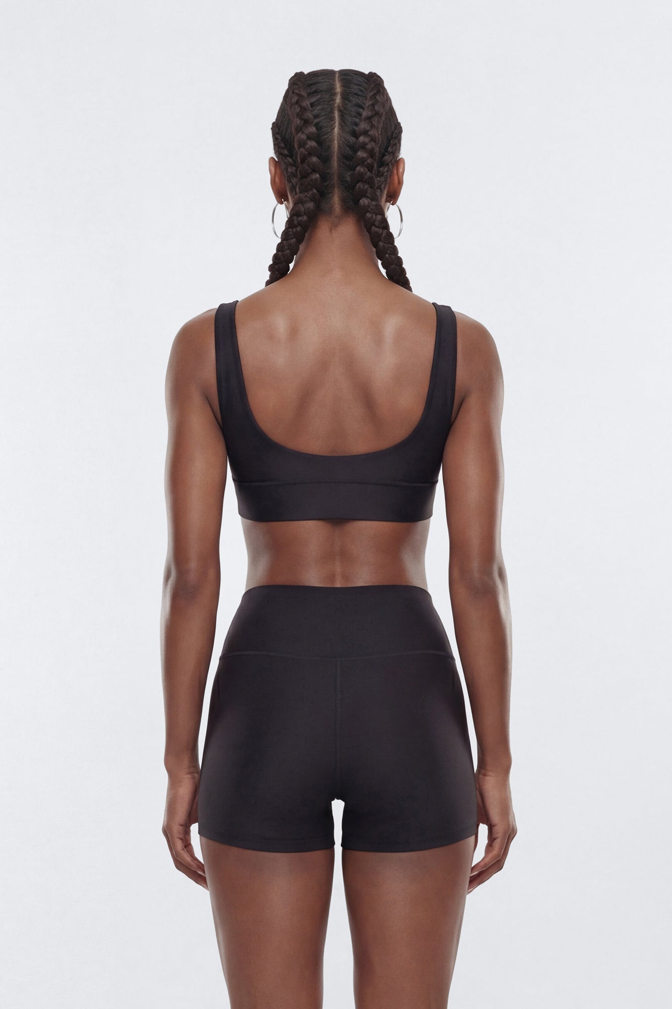 AirSculpt™ 3″ Mid Rise Biker Short - Black
