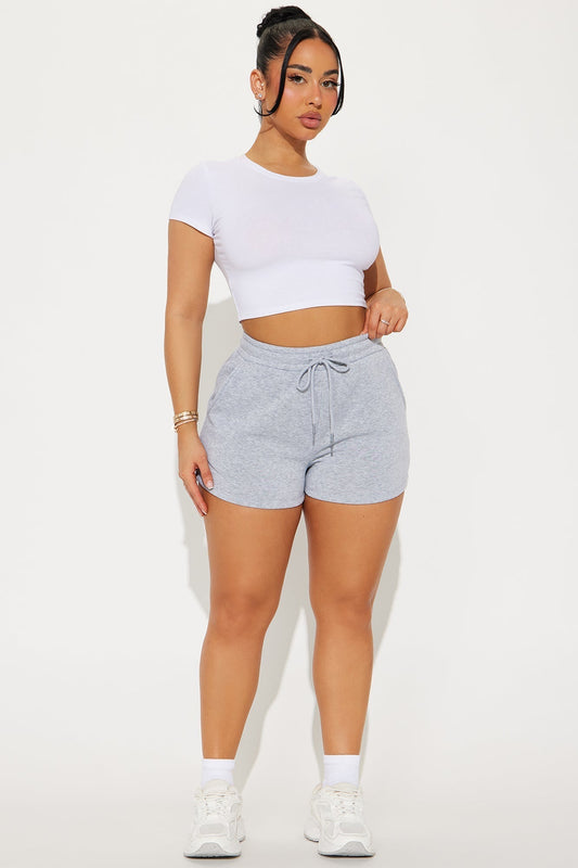 Cassandra Shorts - Heather Grey