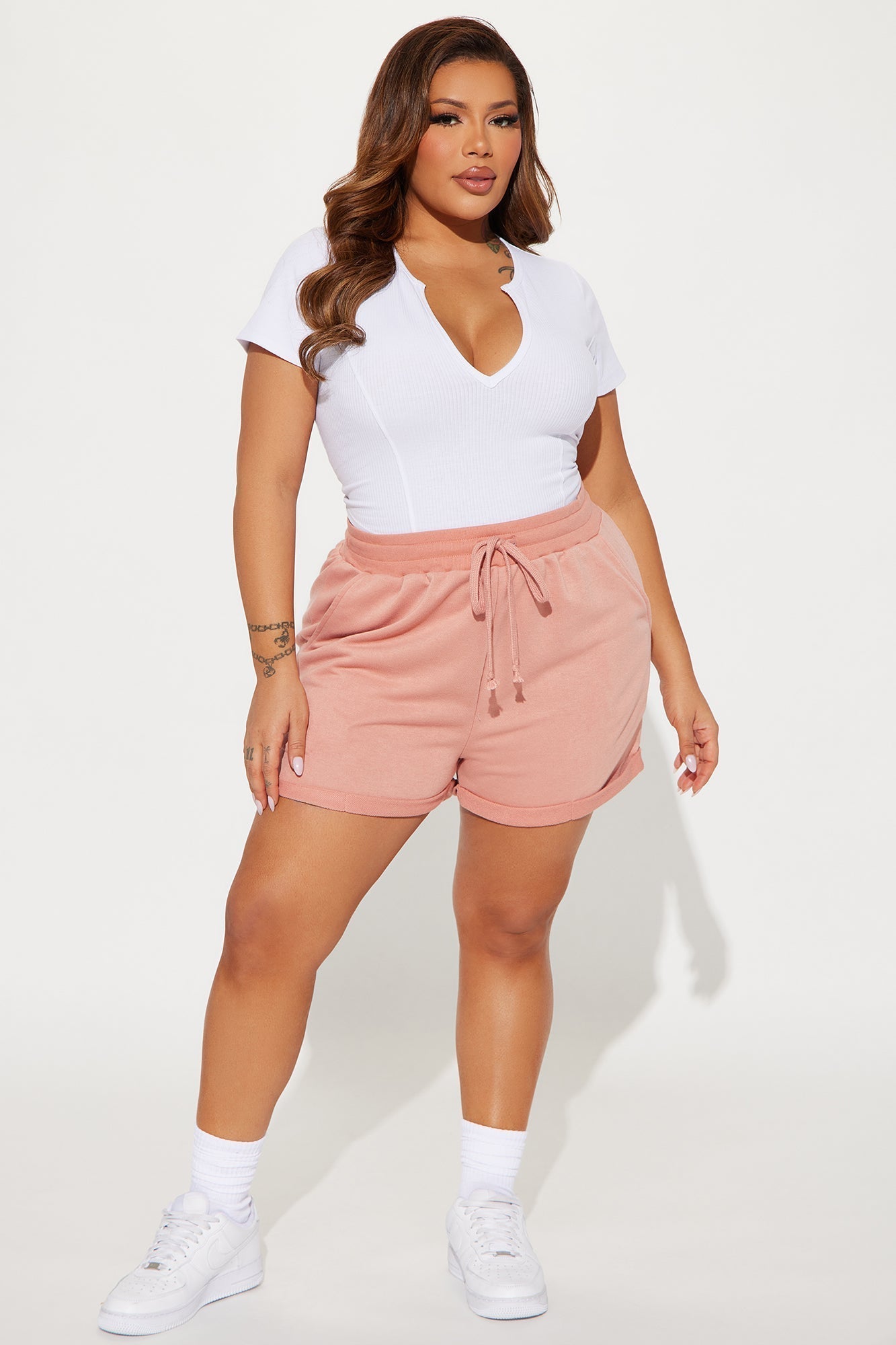 Gracie Shorts - Mauve