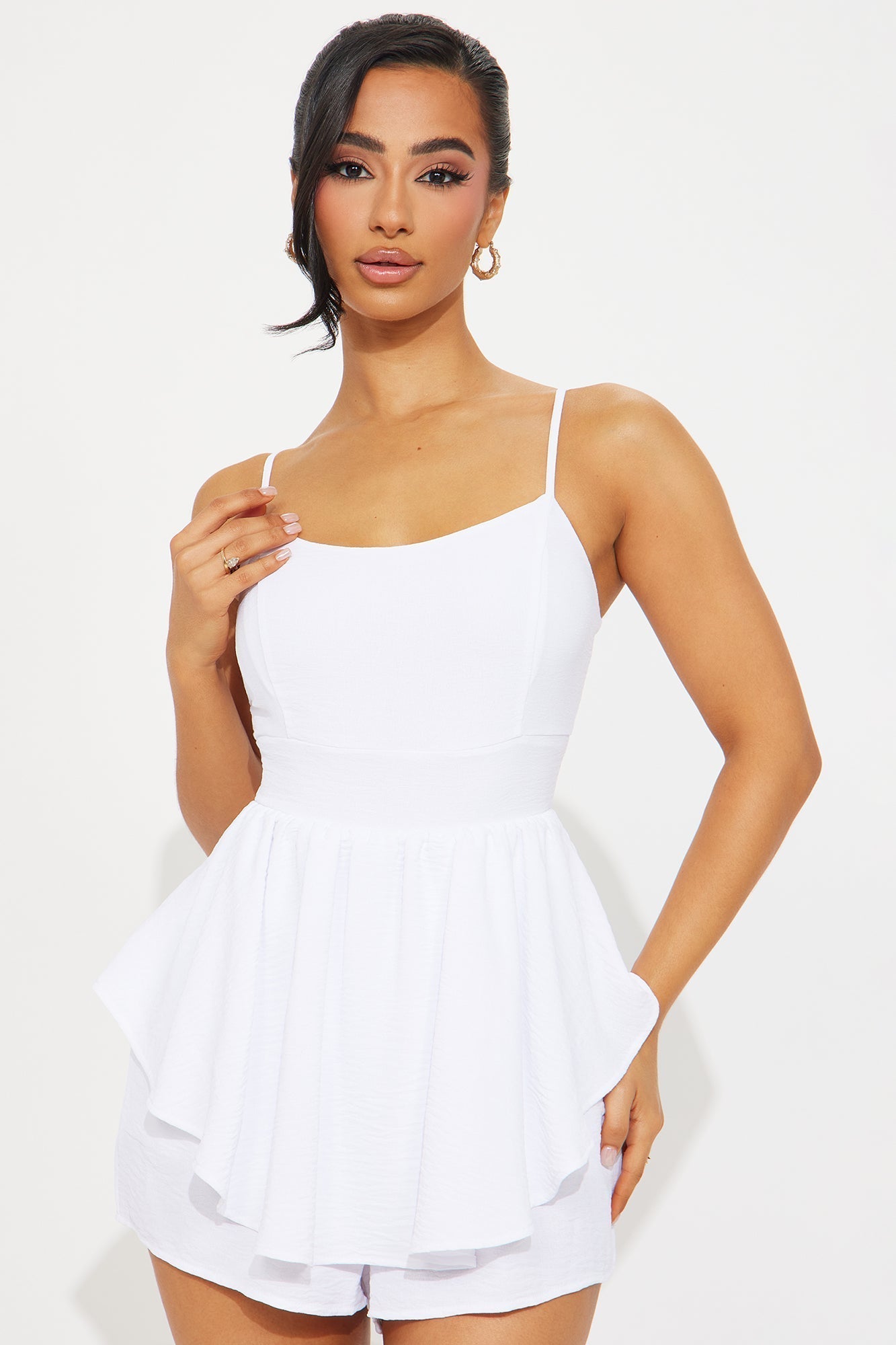 Bridget Romper - White