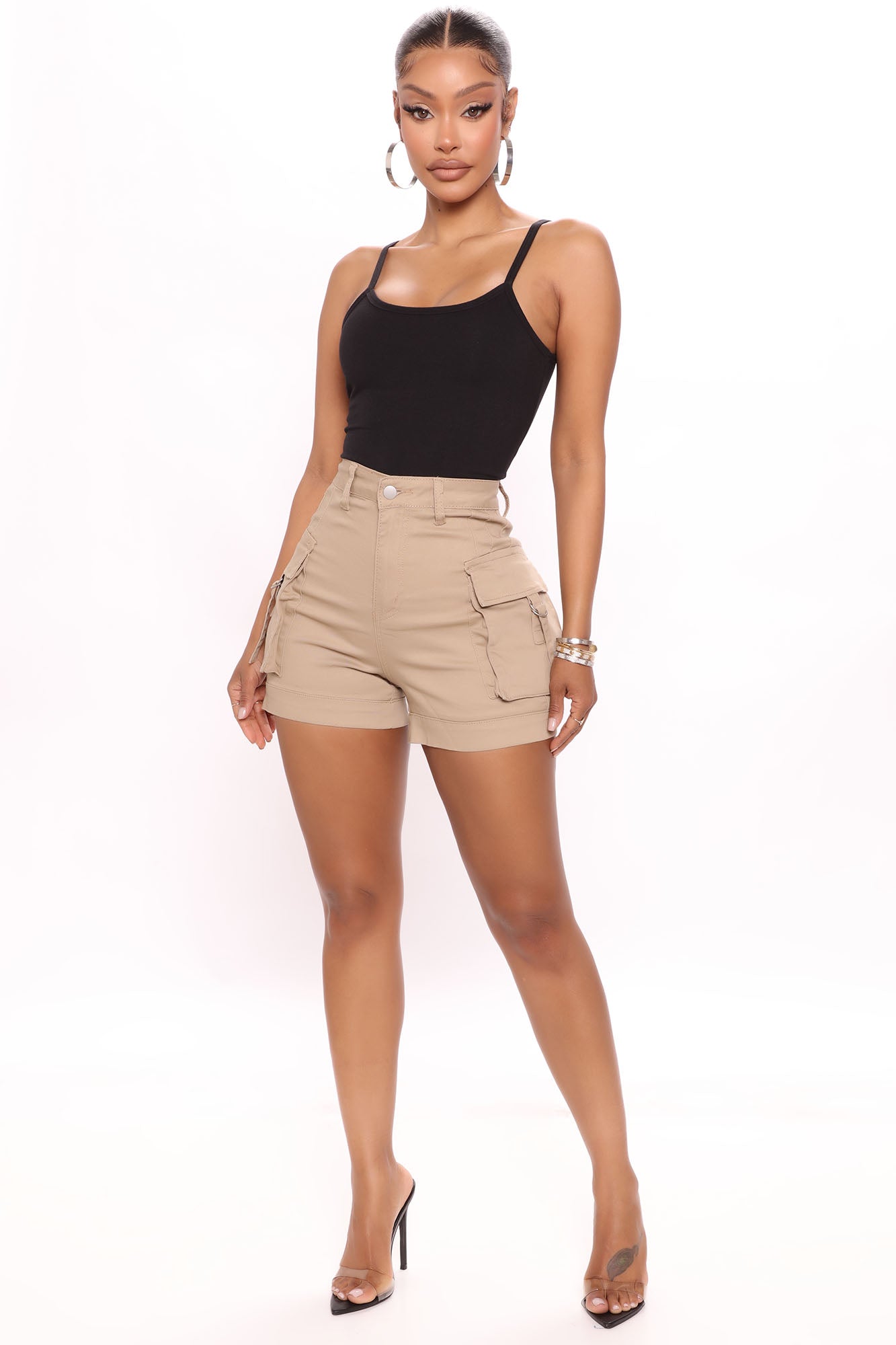 On A Mission Cargo Shorts - Khaki