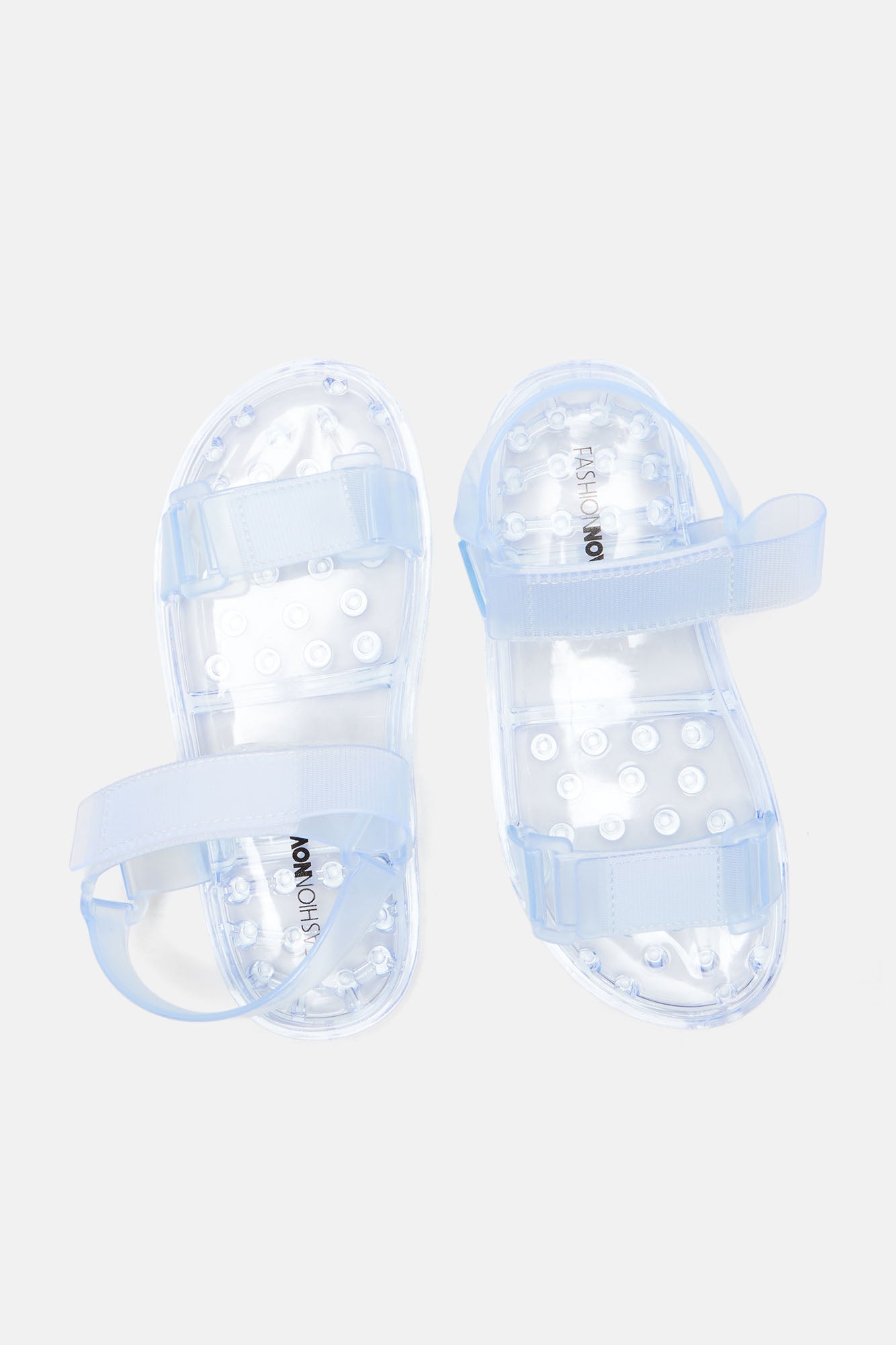 All Good Days Flat Sandals - Clear
