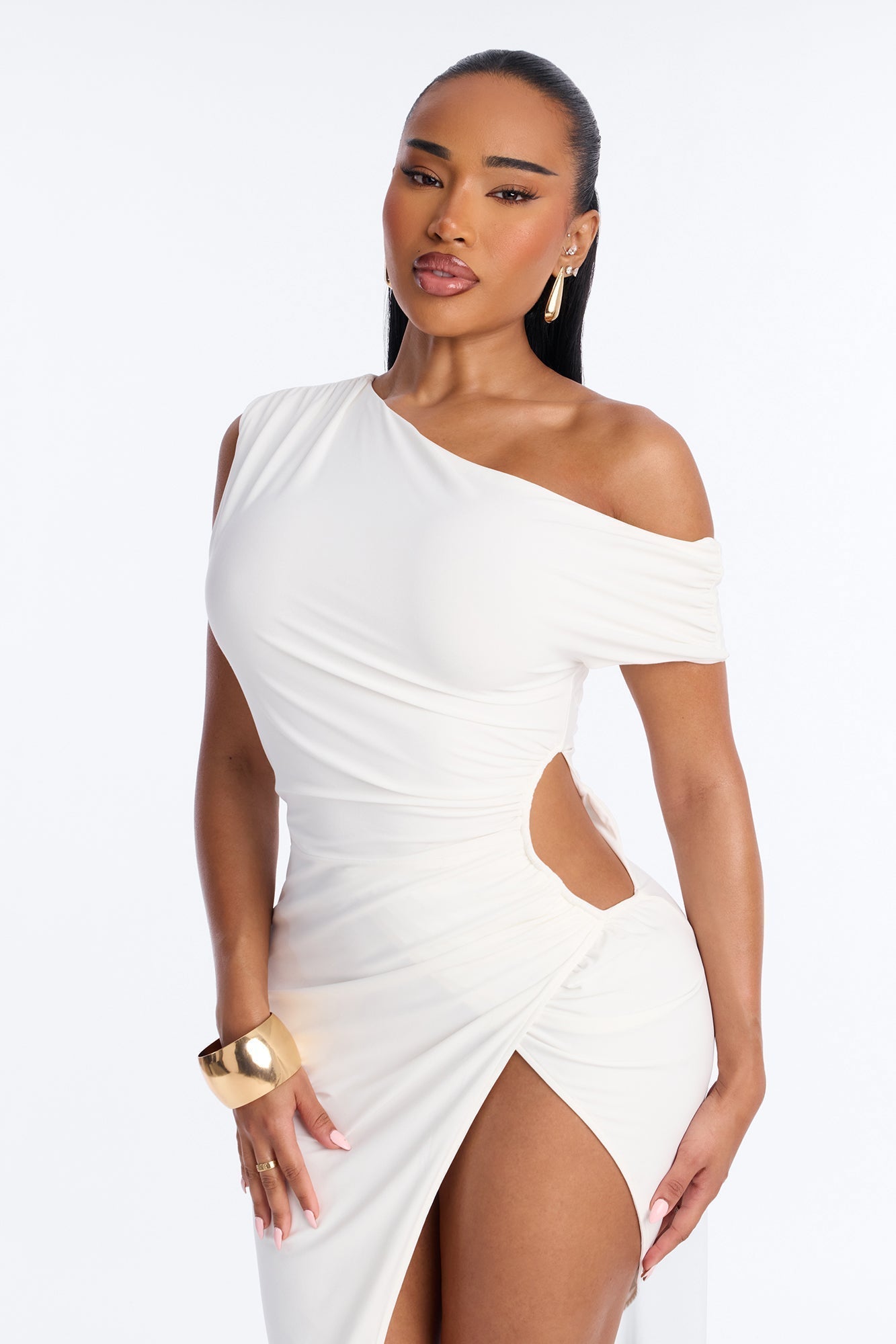 Keep Walking Maxi Dress - White