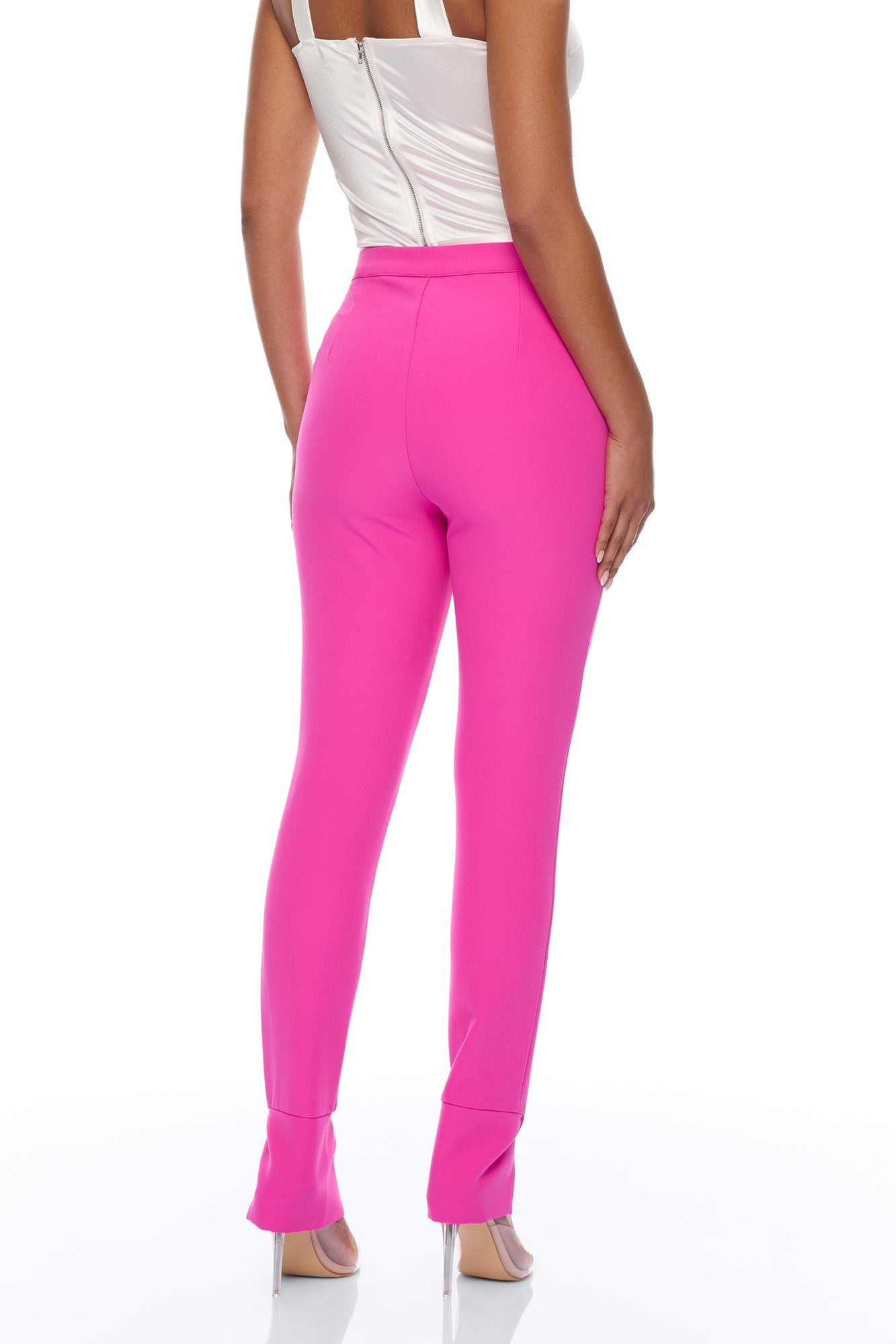 Athena High Rise Pant - Pink