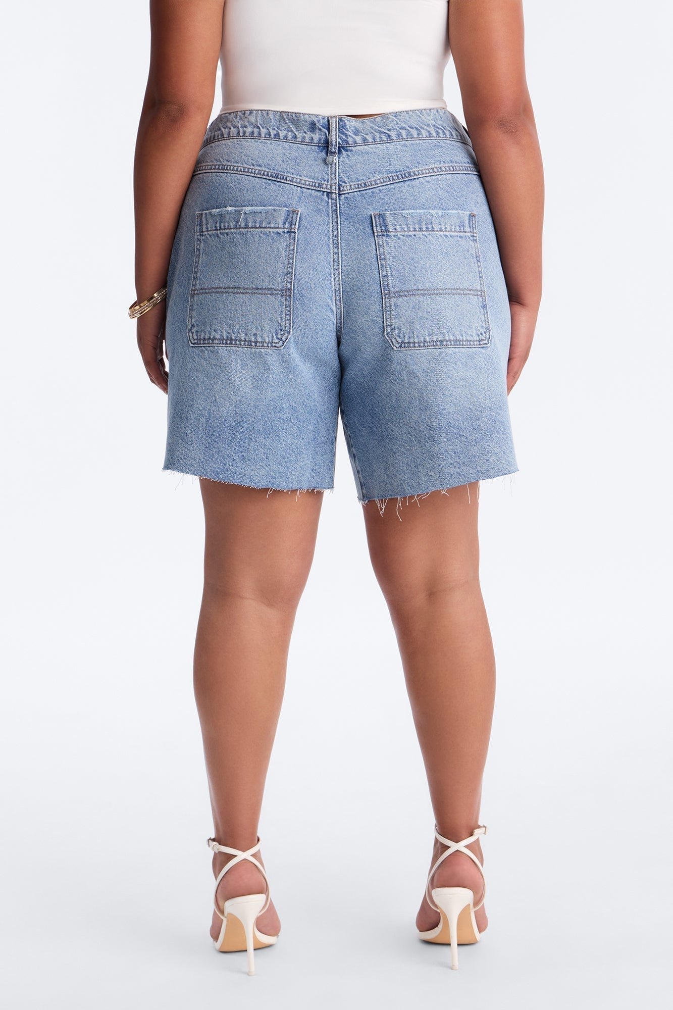 Ronni Non Stretch Crossover Bermuda - Vintage Wash
