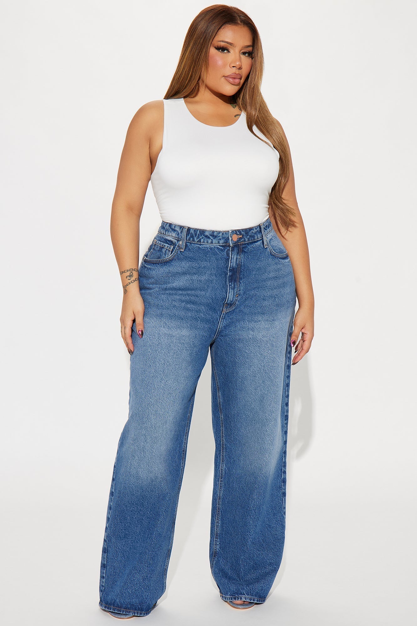 Poppy Sleeveless Bodysuit - White