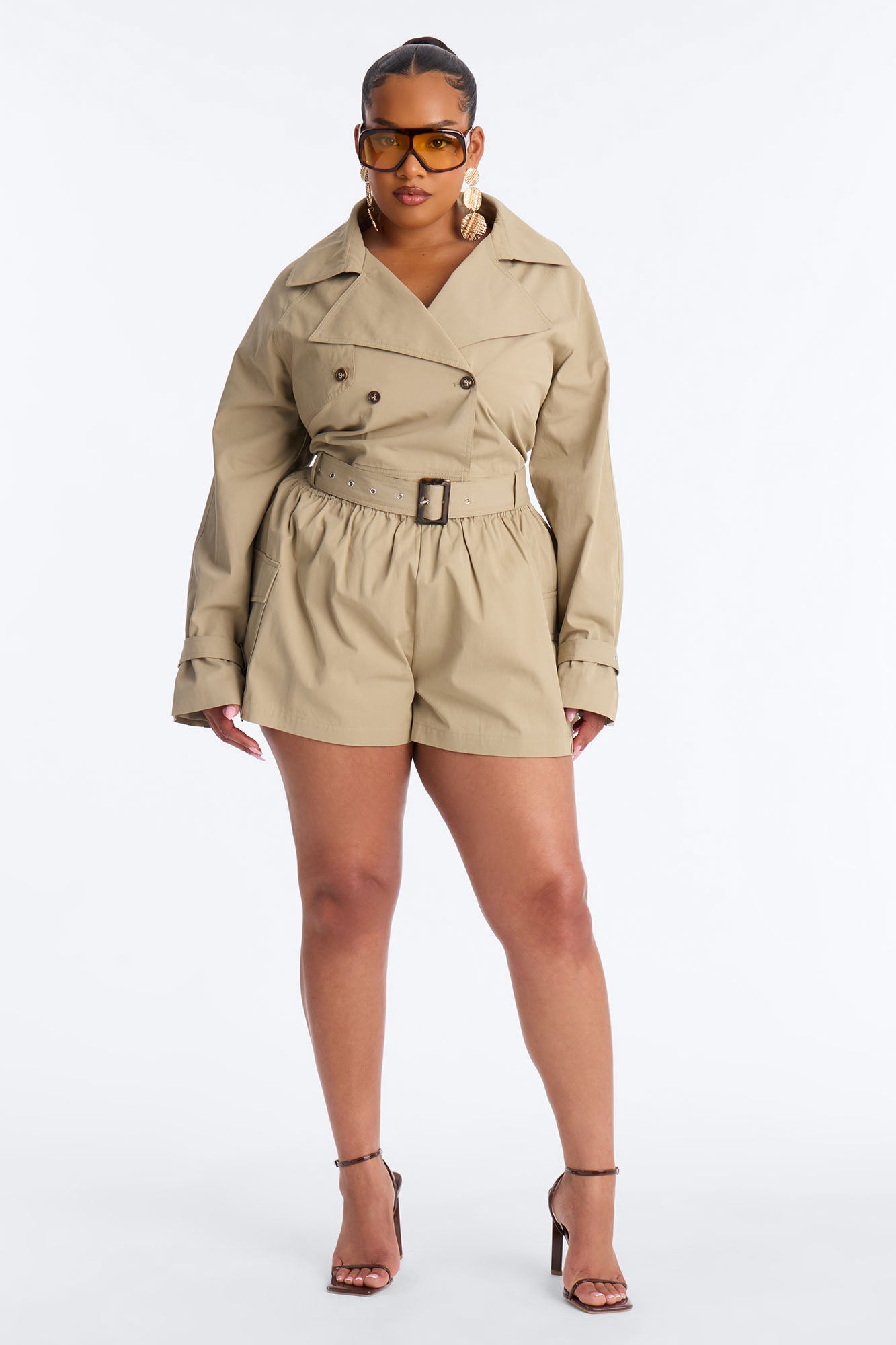 Head Turner Twill Cargo Short - Khaki