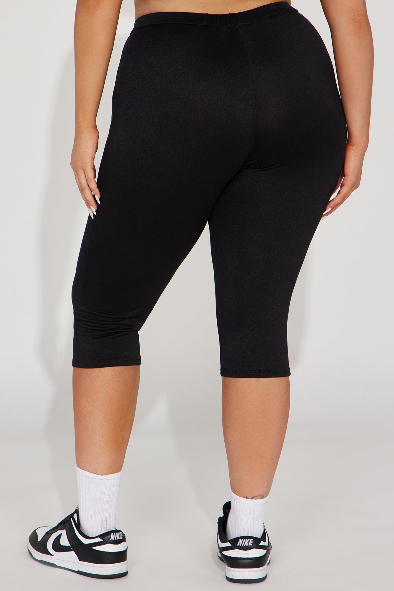 Just A Sip Capri Legging - Black
