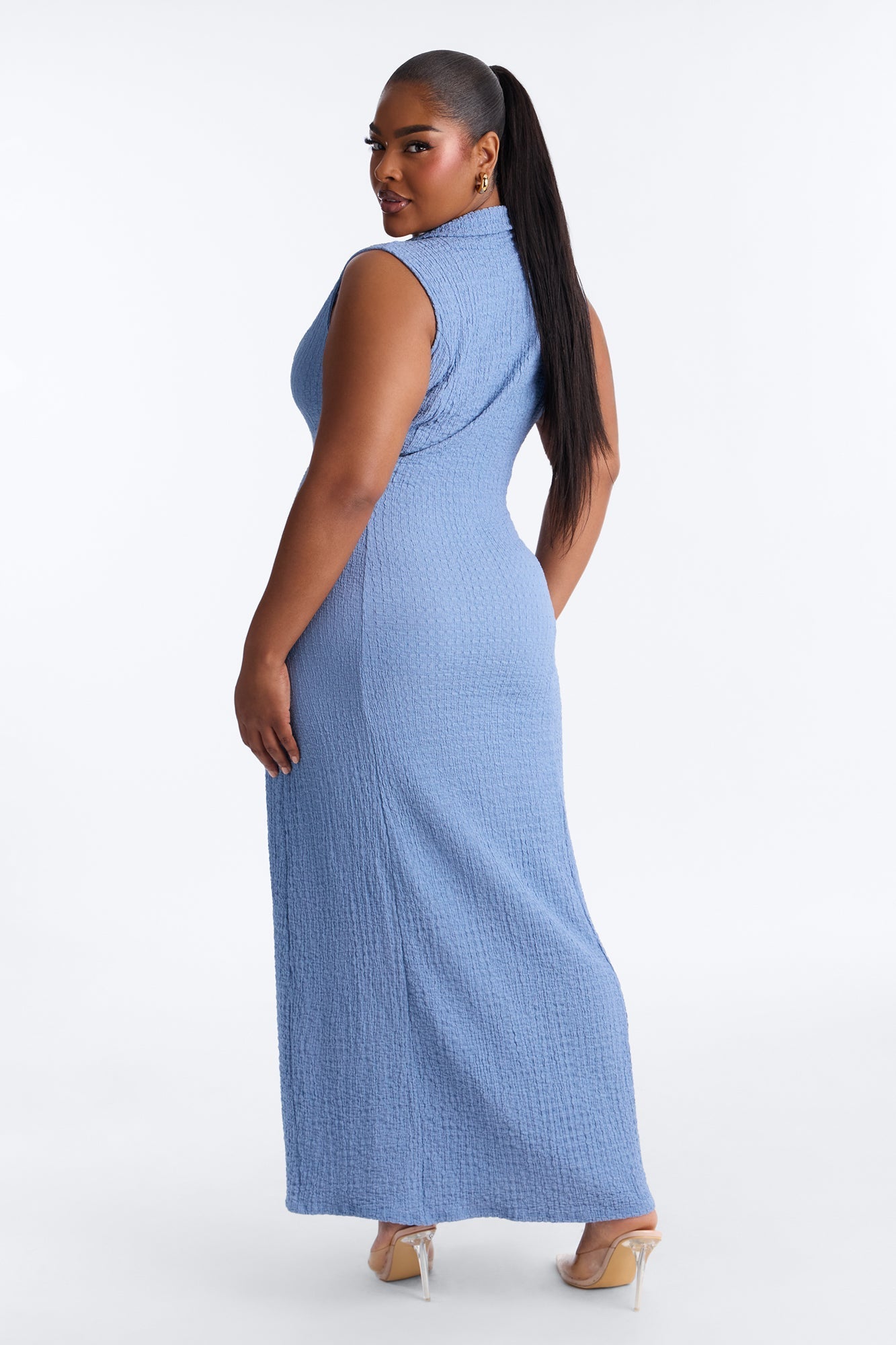Forever A Classic Maxi Dress - Blue