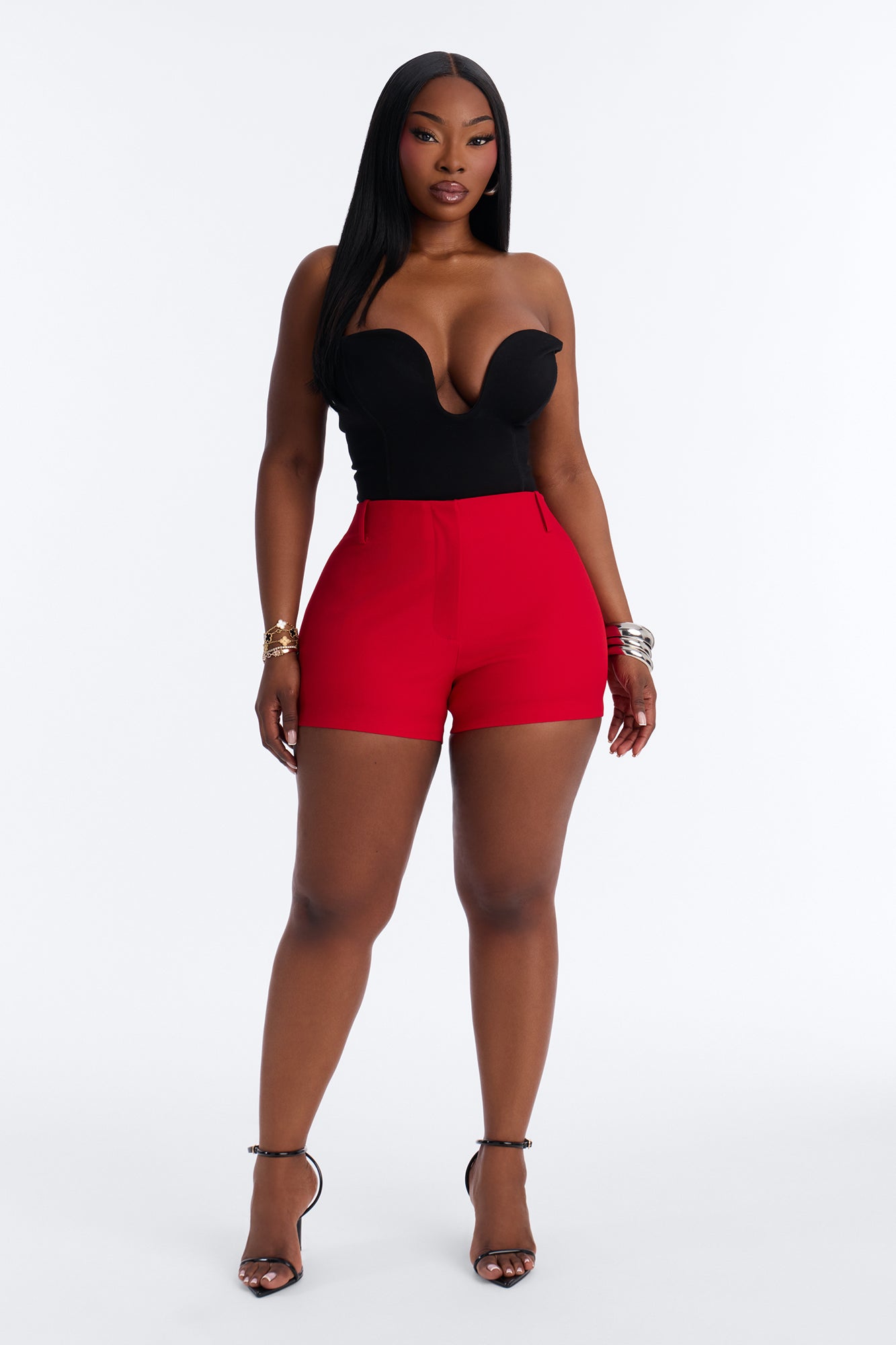 Your New Obsession Mini Trouser Short - Red