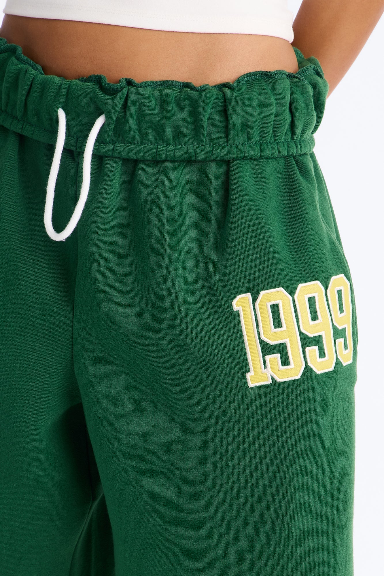 Tessa Fleece Sweatshort - Hunter