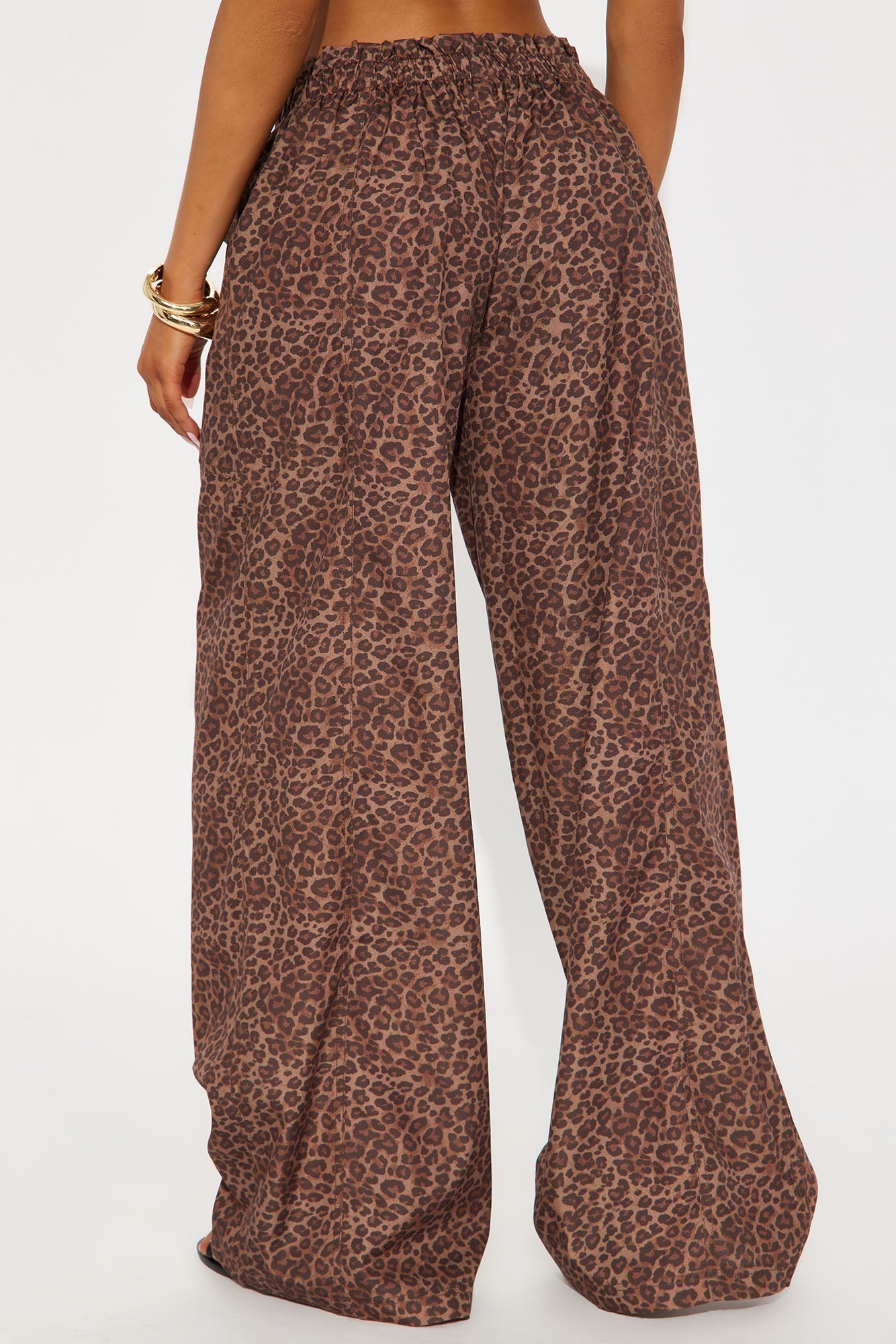 Do What You Will Leopard Pant - Brown/combo