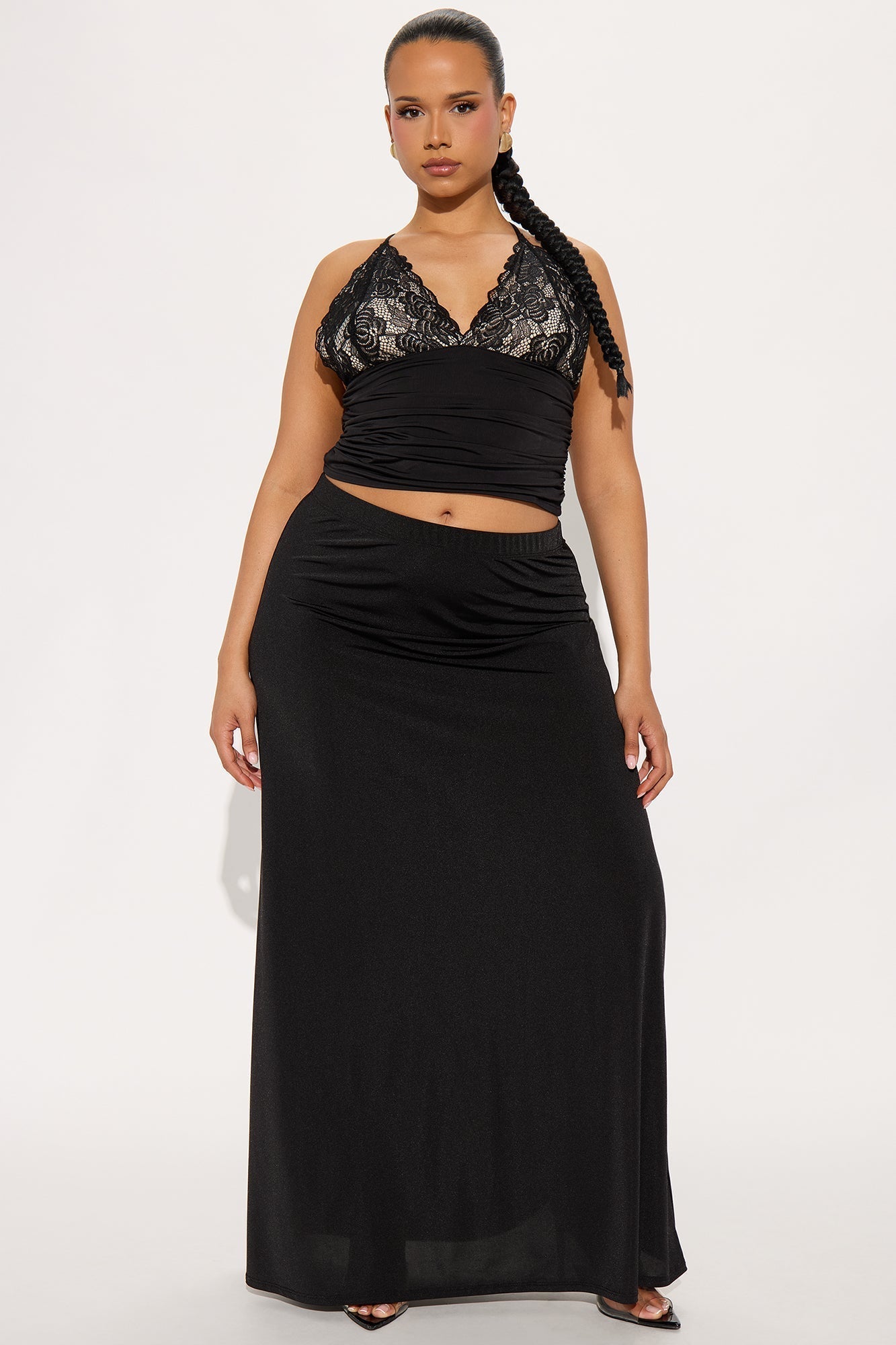 Nadia Maxi Skirt - Black