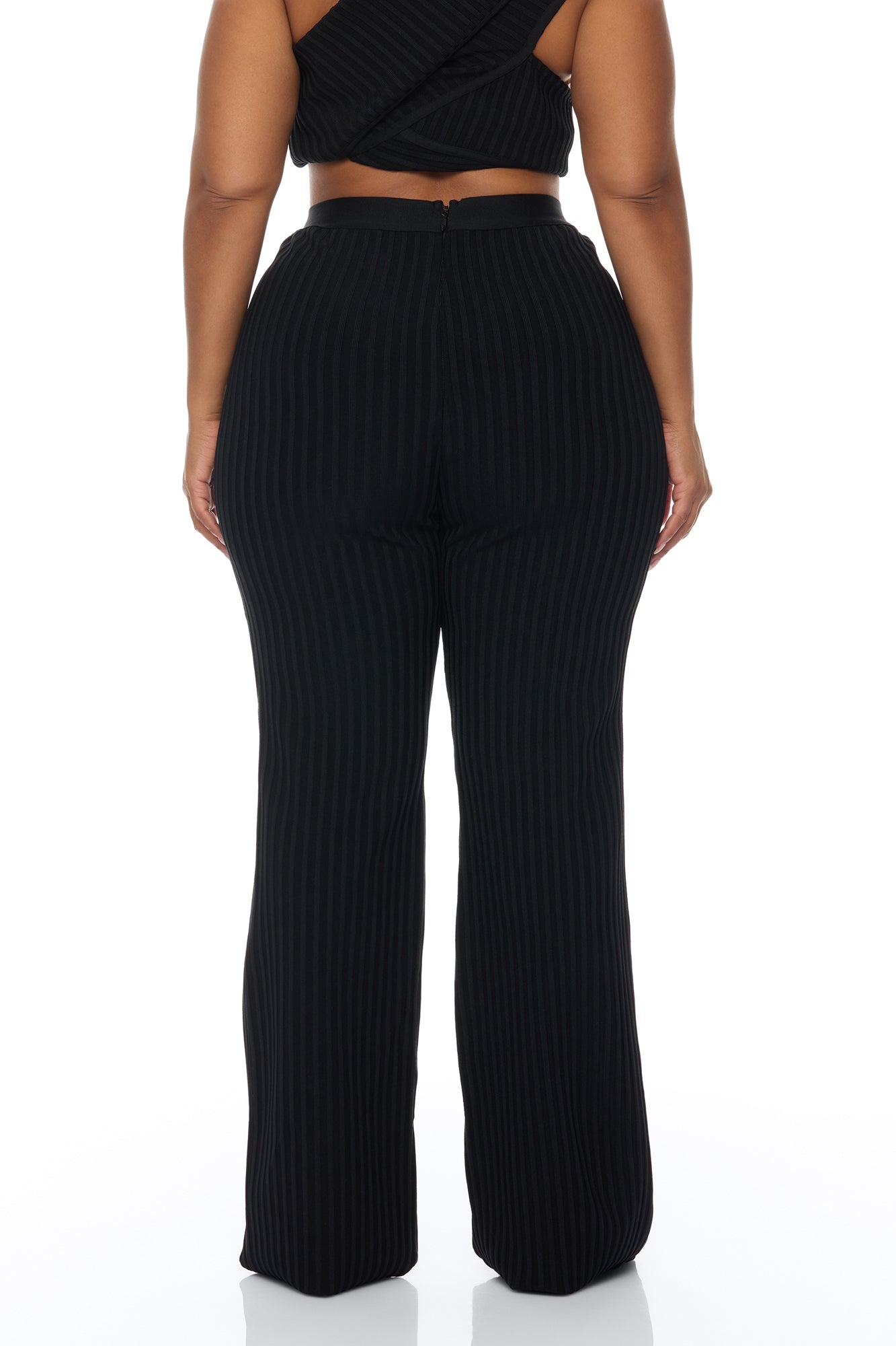 Nelly Bandage Flare Pant - Black