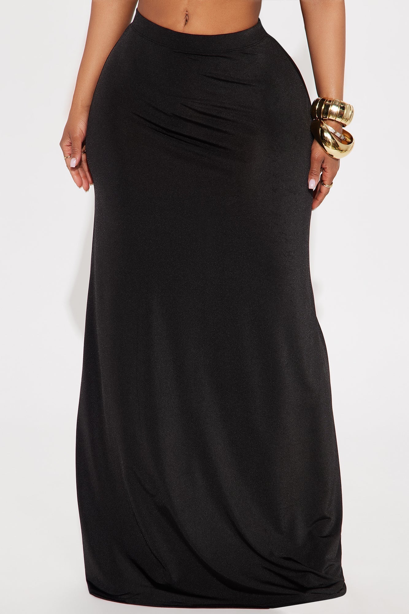 Nadia Maxi Skirt - Black